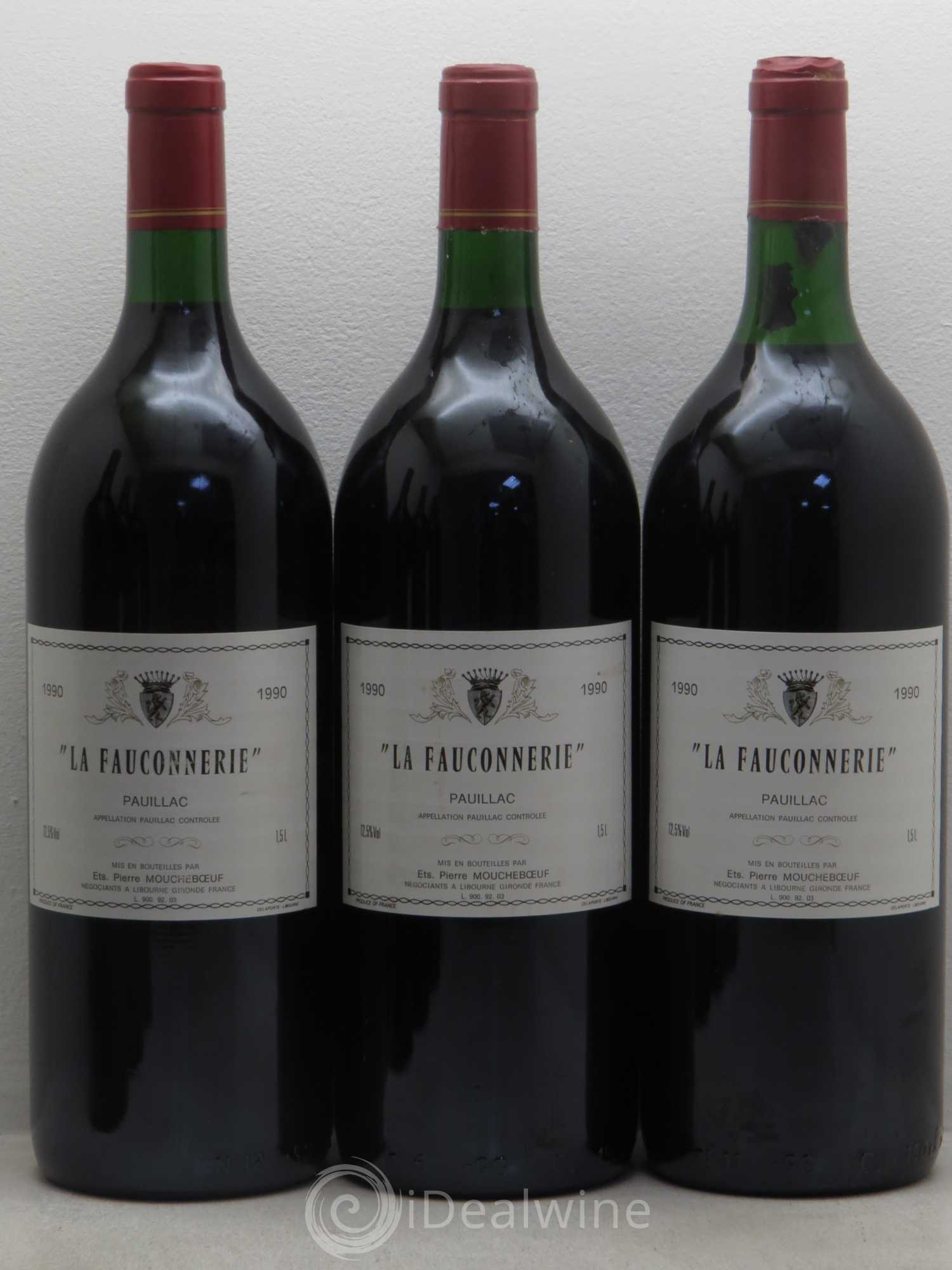 Pauillac Château La Fauconnerie 1990 - Posten von 6 Magnum - 1