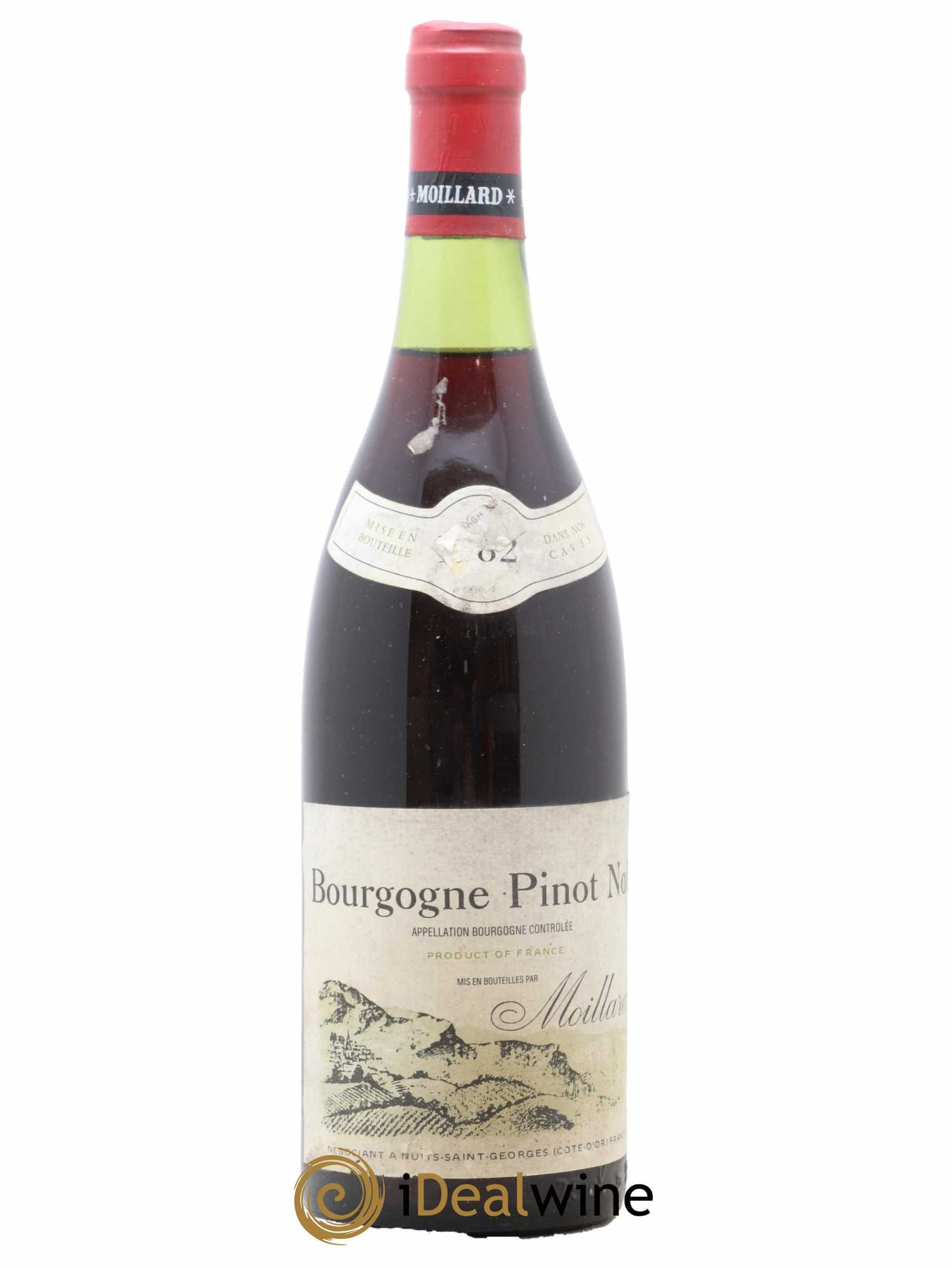 Bourgogne Domaine Moillard 1982 - Lot de 1 bouteille - 0