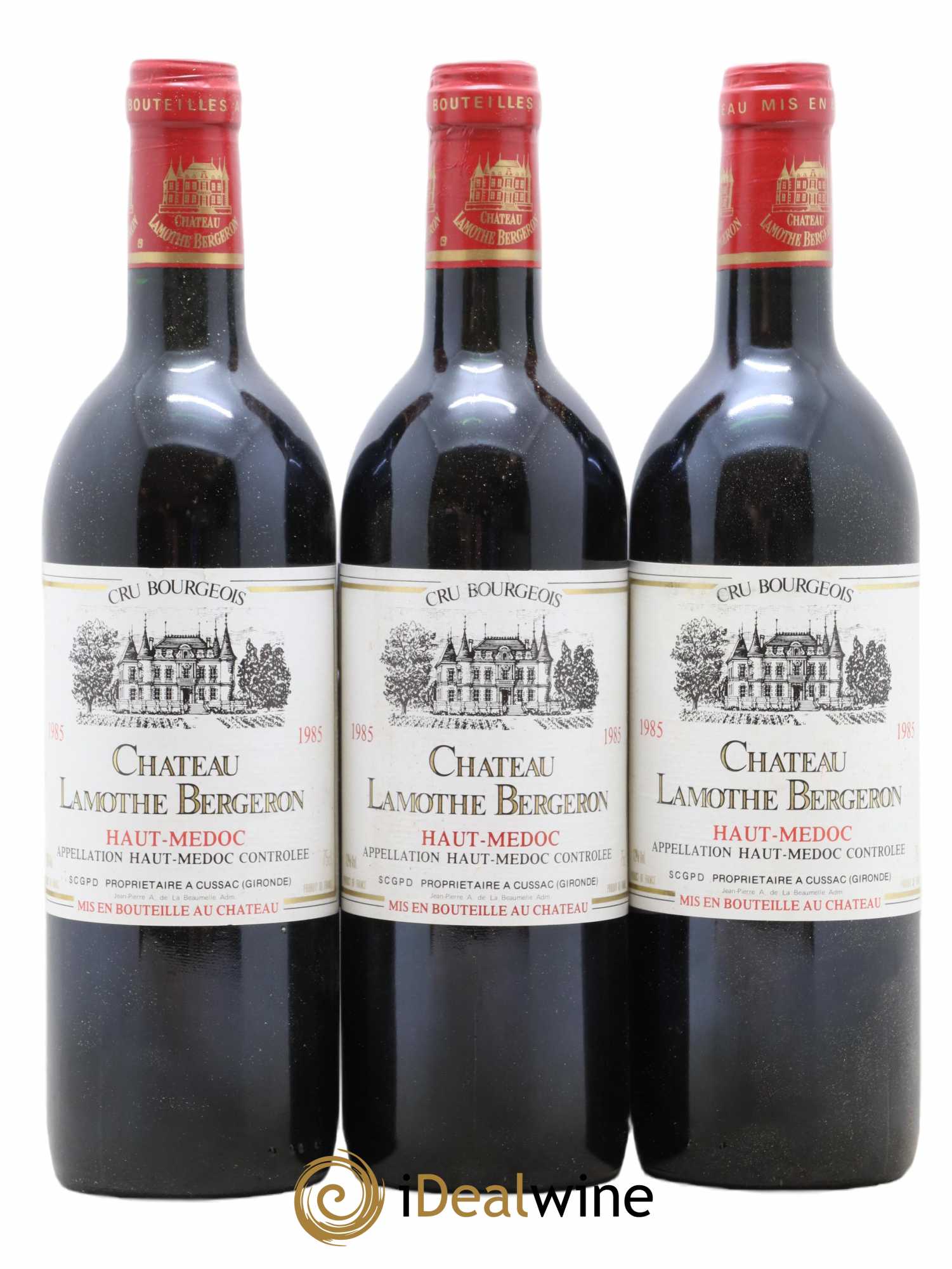 Château Lamothe Bergeron Cru Bourgeois  (no reserve) 1985 - Lot of 6 bottles - 2