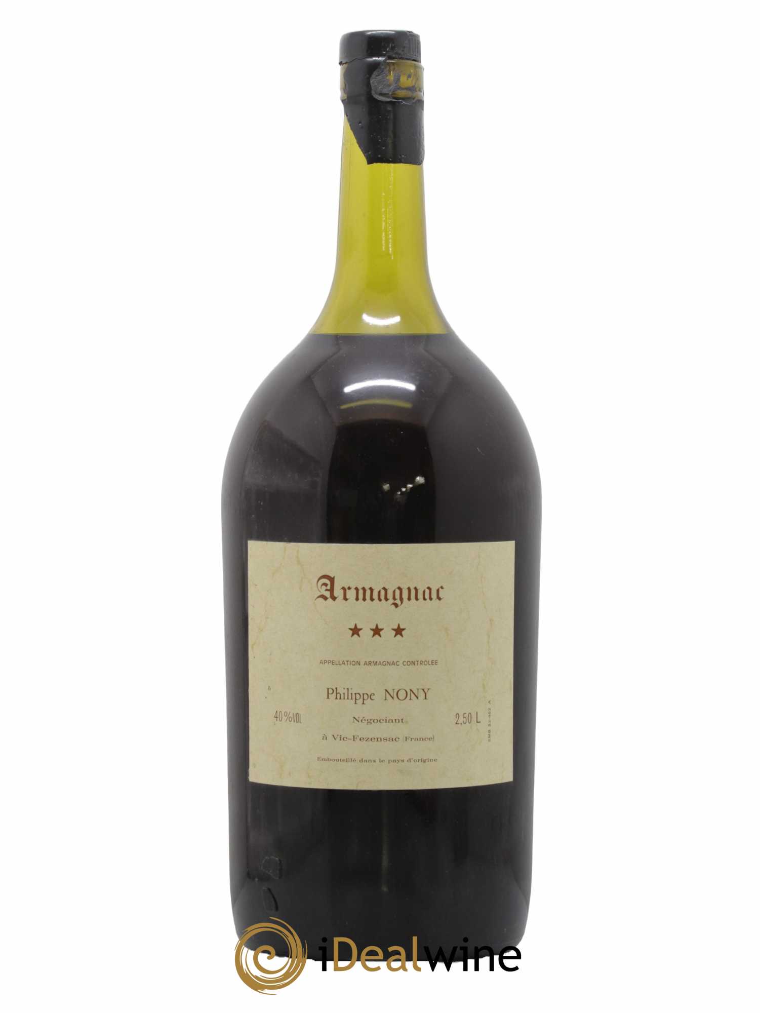 Armagnac Philippe Nony - Posten von 1 Flacon - 0