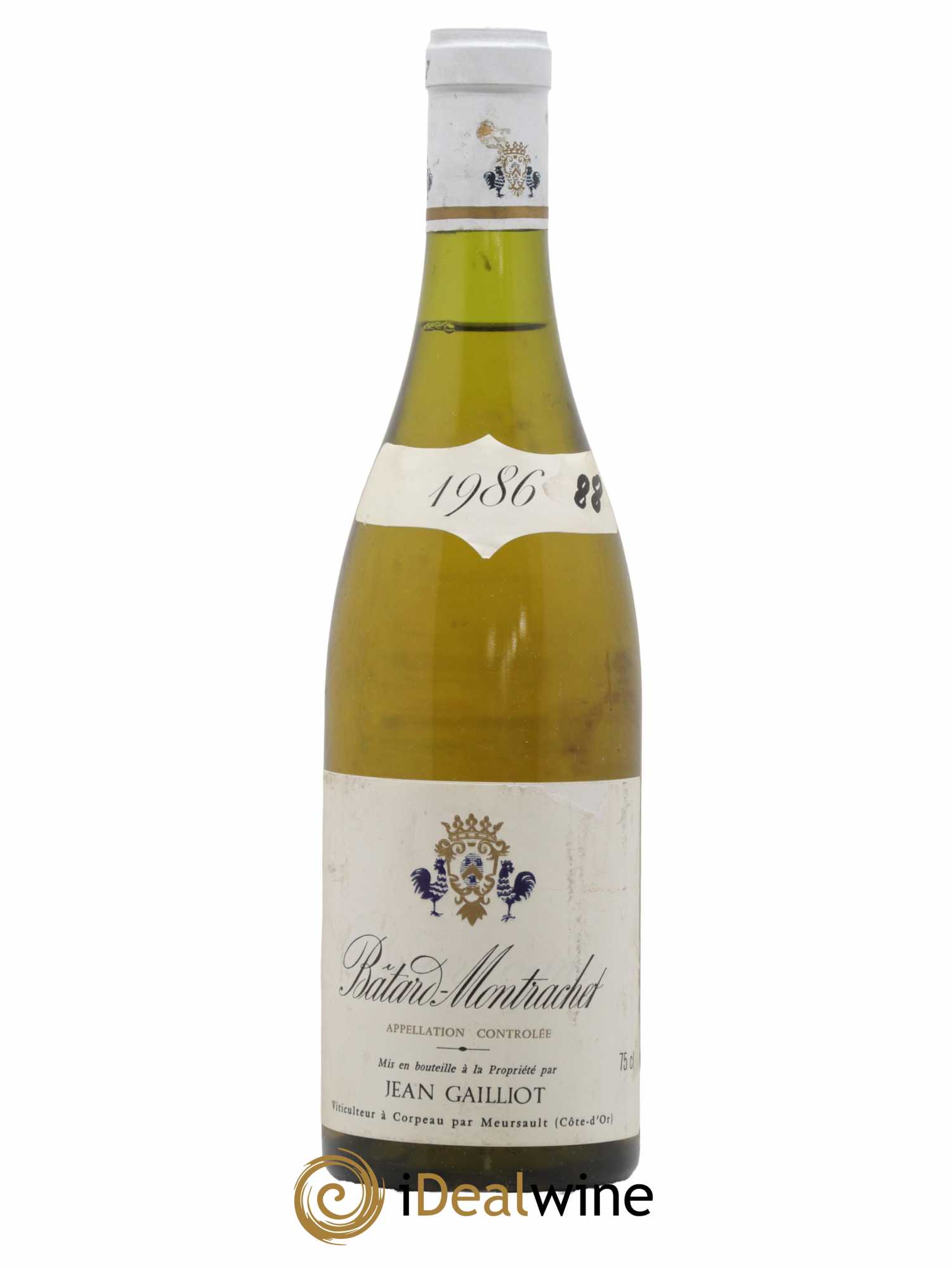 Bâtard-Montrachet Grand Cru Jean Gaillot 1986 - Lot de 1 bouteille - 0