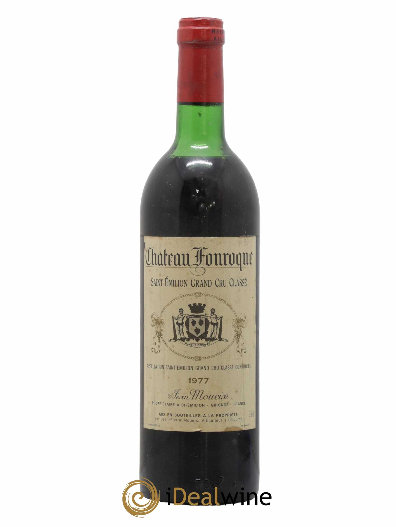 Château Fonroque Grand Cru Classé 1977 - Lot de 1 bouteille - 0