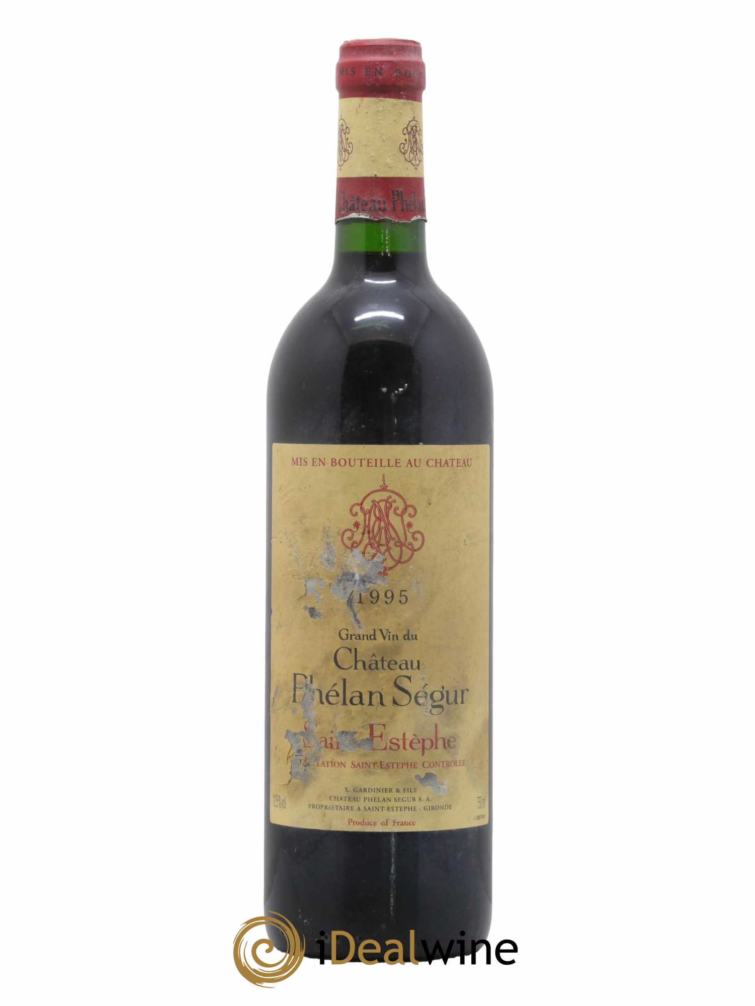 Château Phélan Ségur 1995 - Lot de 1 bouteille - 0