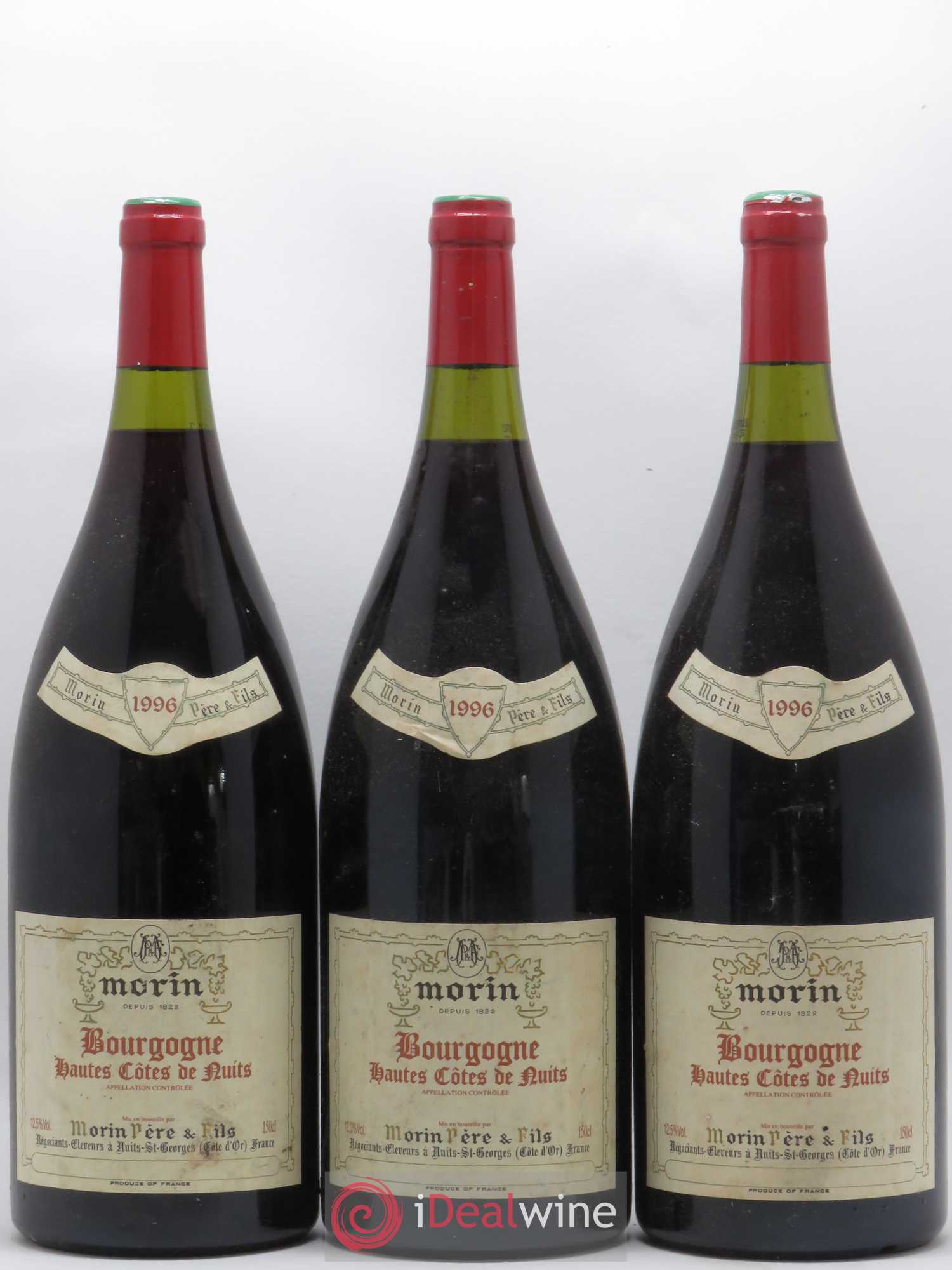 Hautes-Côtes de Nuits Morin 1996 - Lot de 3 magnums - 0