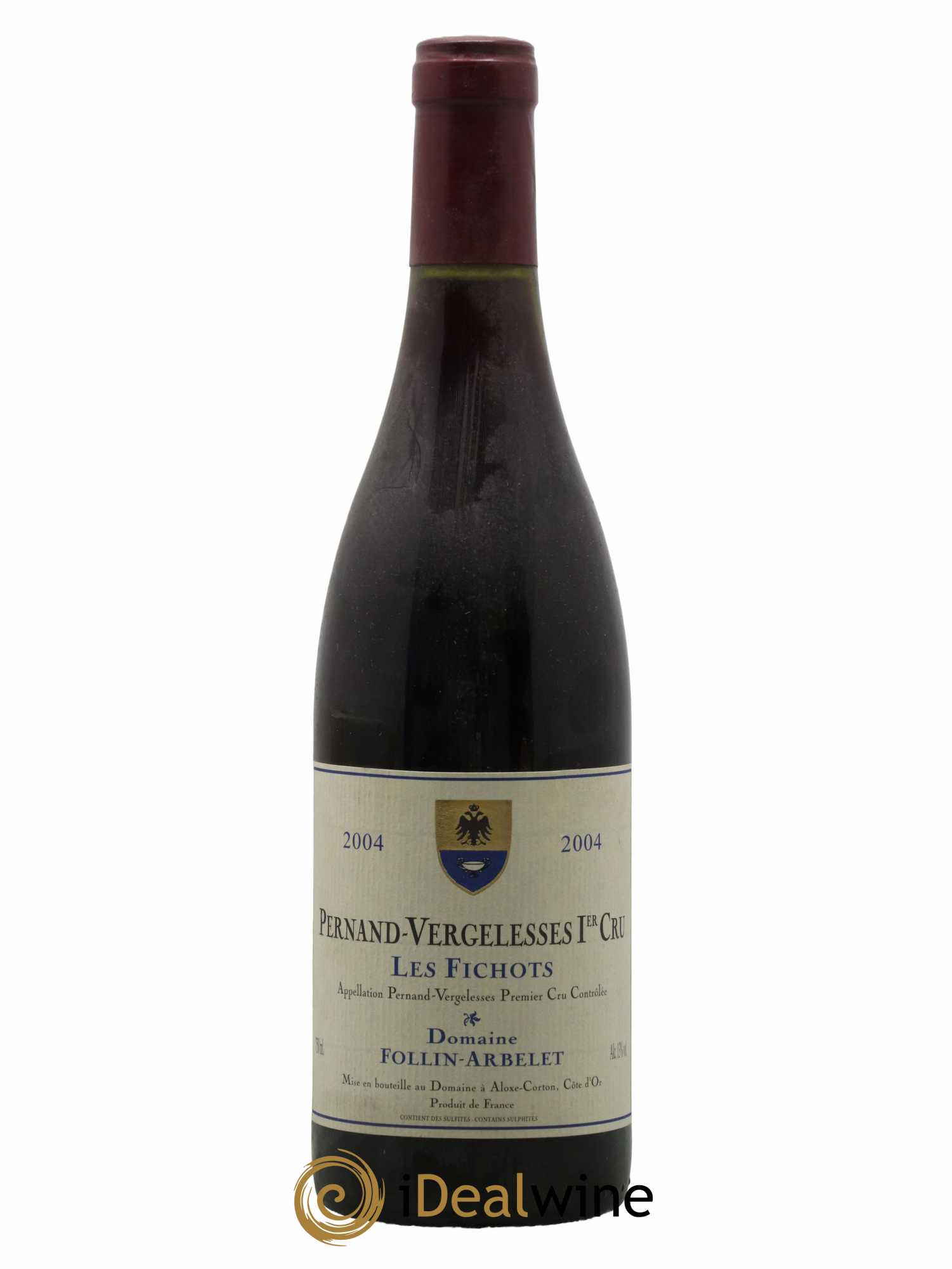 Pernand-Vergelesses 1er Cru Les Fichots Follin-Arbelet (Domaine) 2004 - Lot de 1 bouteille - 0
