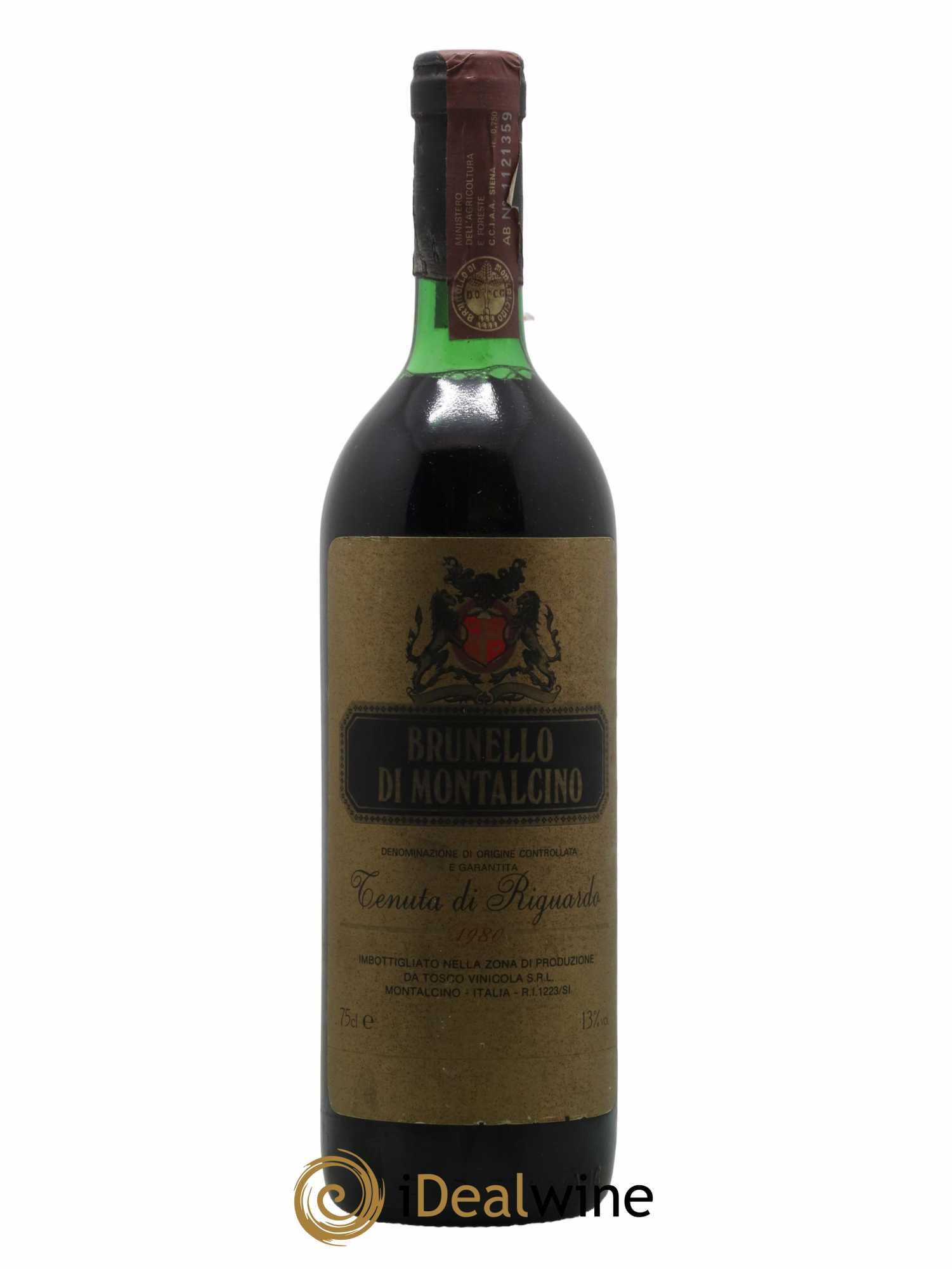 Brunello di Montalcino Tenuta di Reguardo 1980 - Lot de 1 bouteille - 0