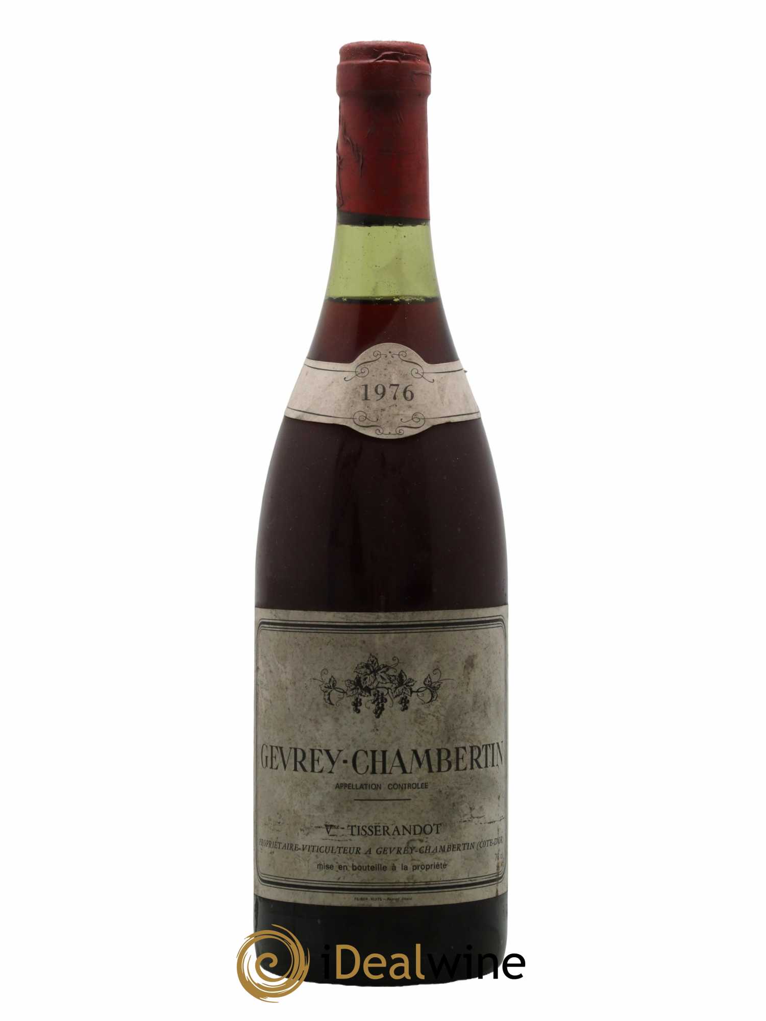 Gevrey-Chambertin Veuve Tisserandot 1976 - Lot de 1 bouteille - 0