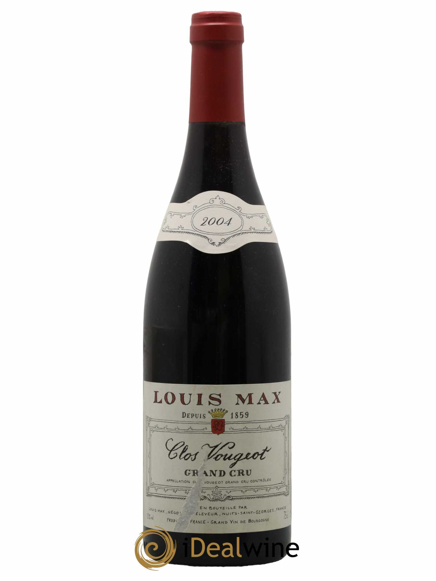 Clos de Vougeot Grand Cru Louis Max 2004 - Lot de 1 bouteille - 0