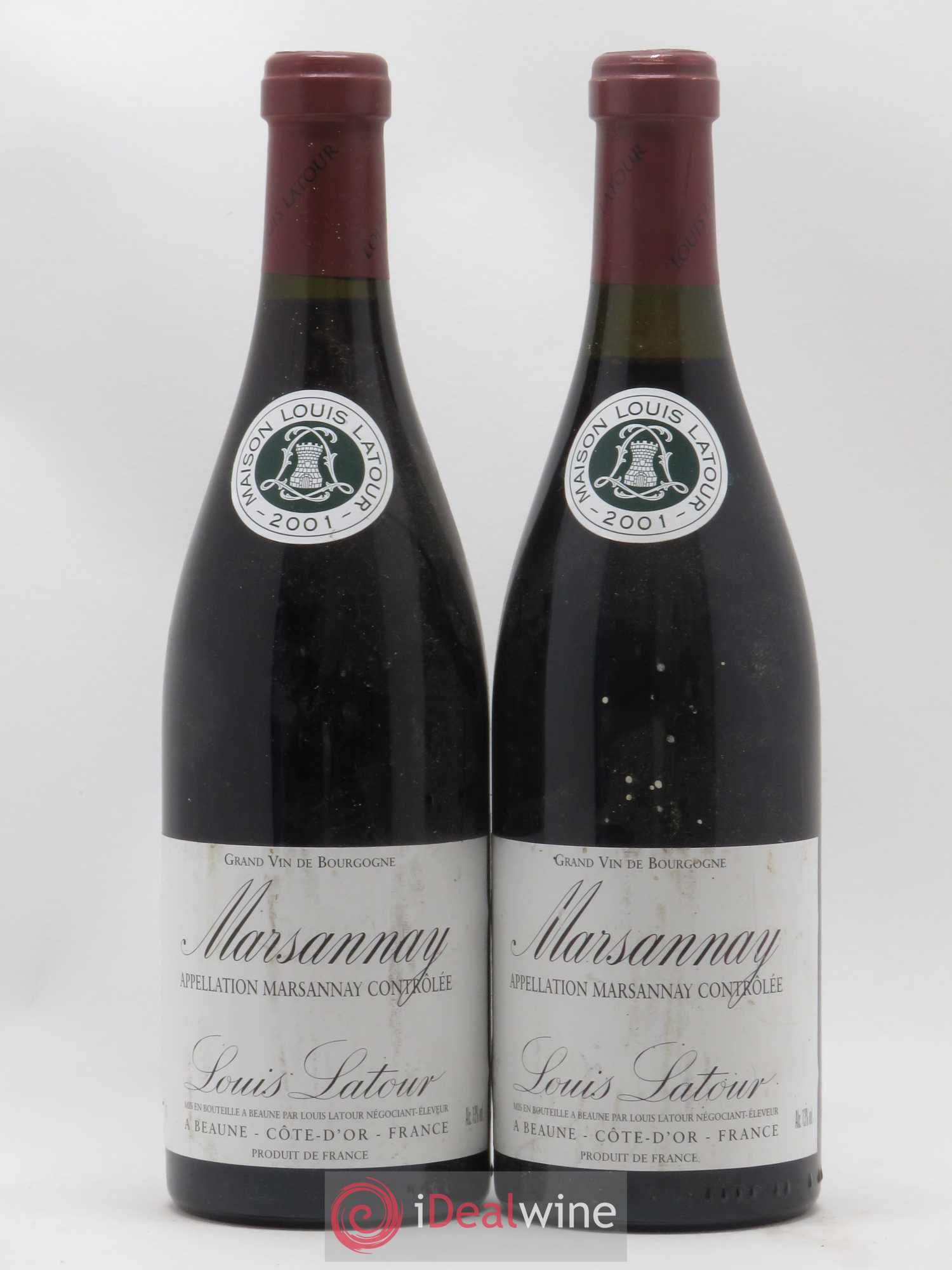 Marsannay Louis Latour (sans prix de réserve) 2001 - Posten von 2 Flaschen - 0