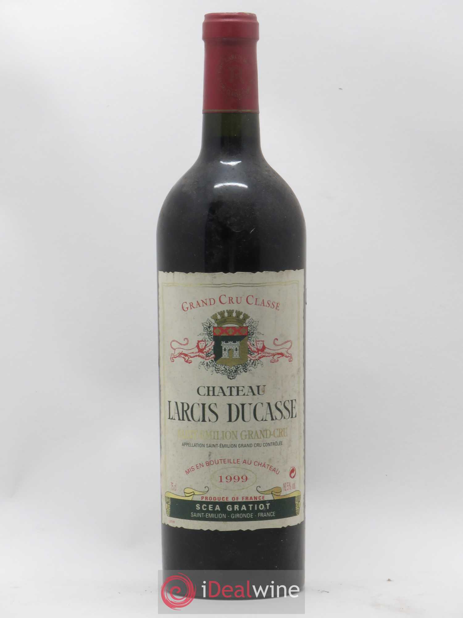 Château Larcis Ducasse 1er Grand Cru Classé B 1999 - Lot de 1 bouteille - 0
