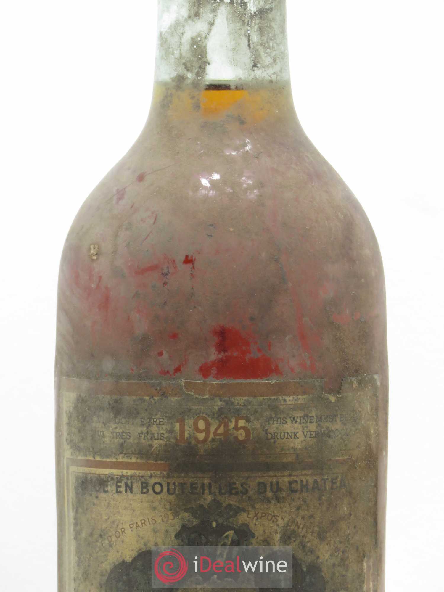 Monbazillac Château de la Fonvielle Reserve du Theulet 1945 - Posten von 1 Flasche - 1