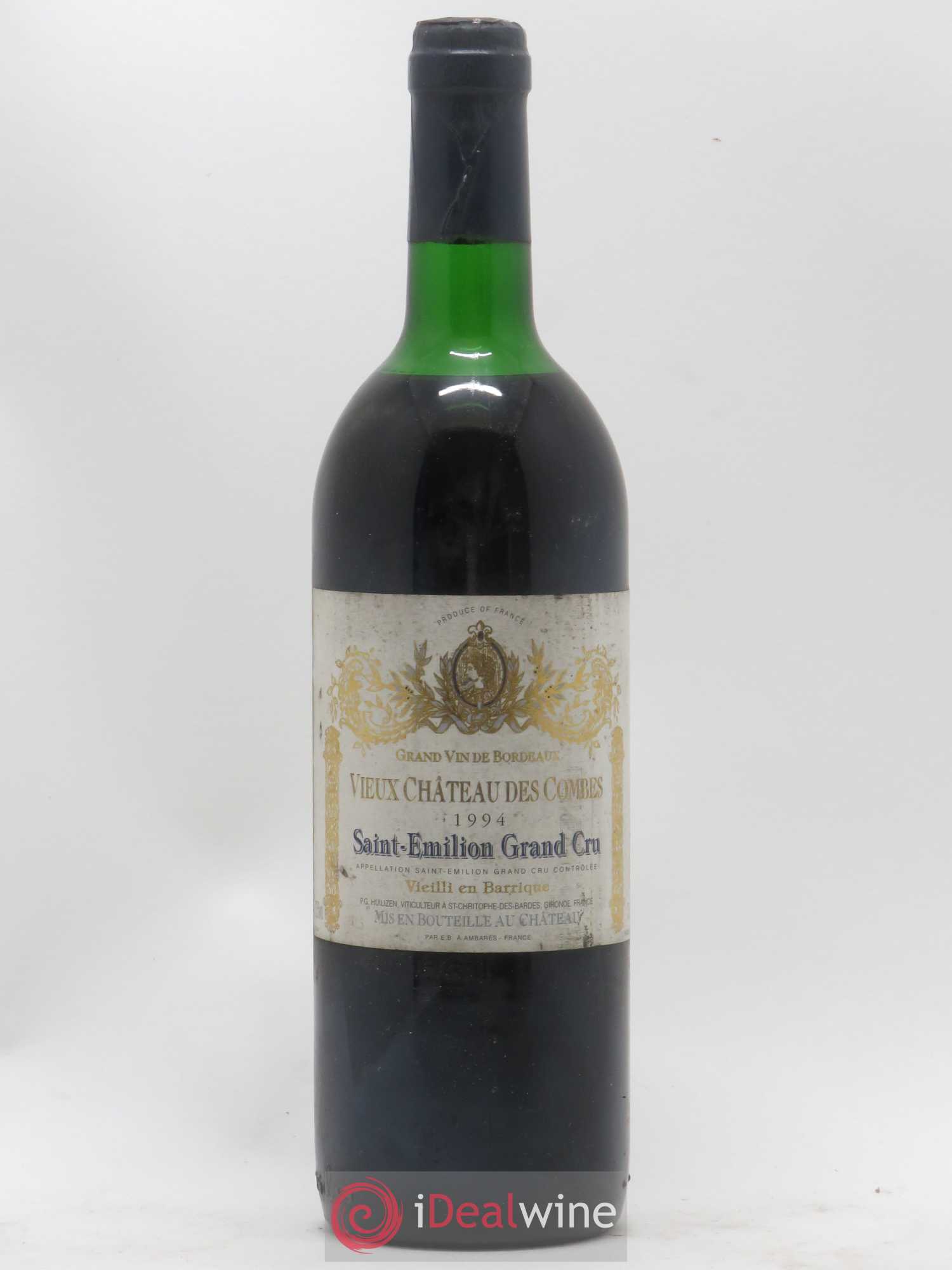Saint-Émilion Grand Cru Vieux Château des Combes (sans prix de réserve) 1994 - Posten von 1 Flasche - 0