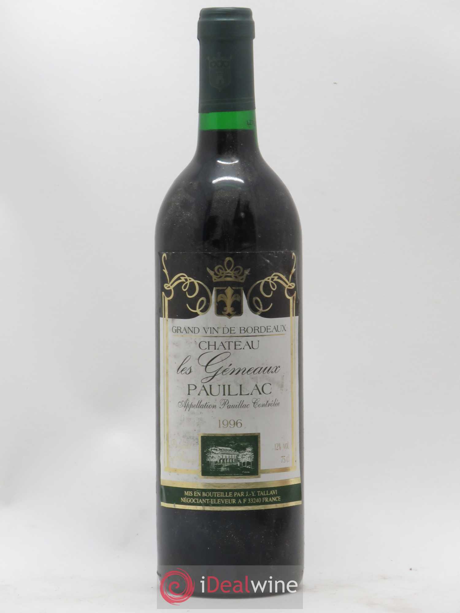 Pauillac Château Les Gemeaux 1996 - Posten von 1 Flasche - 0