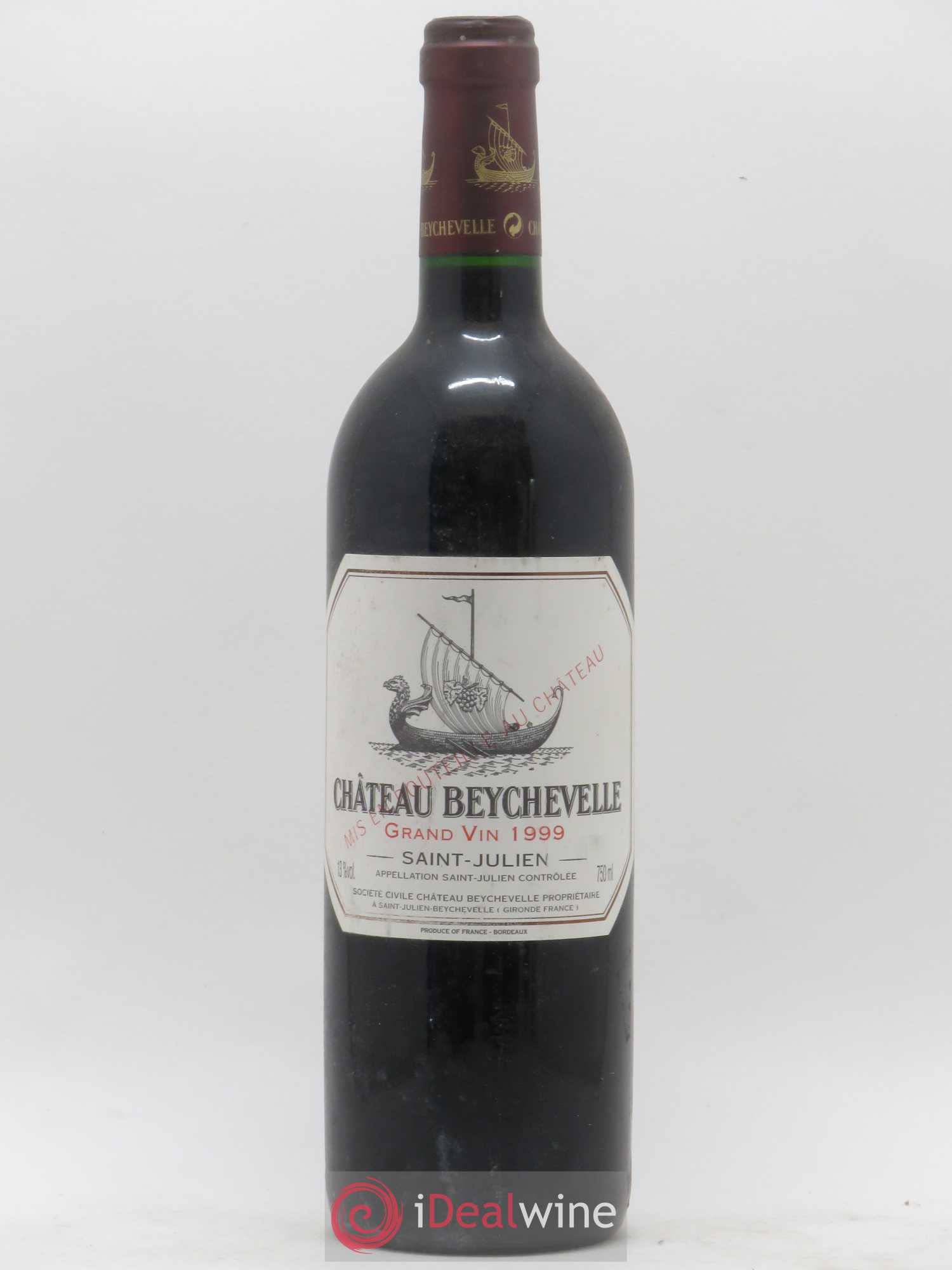Château Beychevelle 4ème Grand Cru Classé 1999 - Lot de 1 bouteille - 0