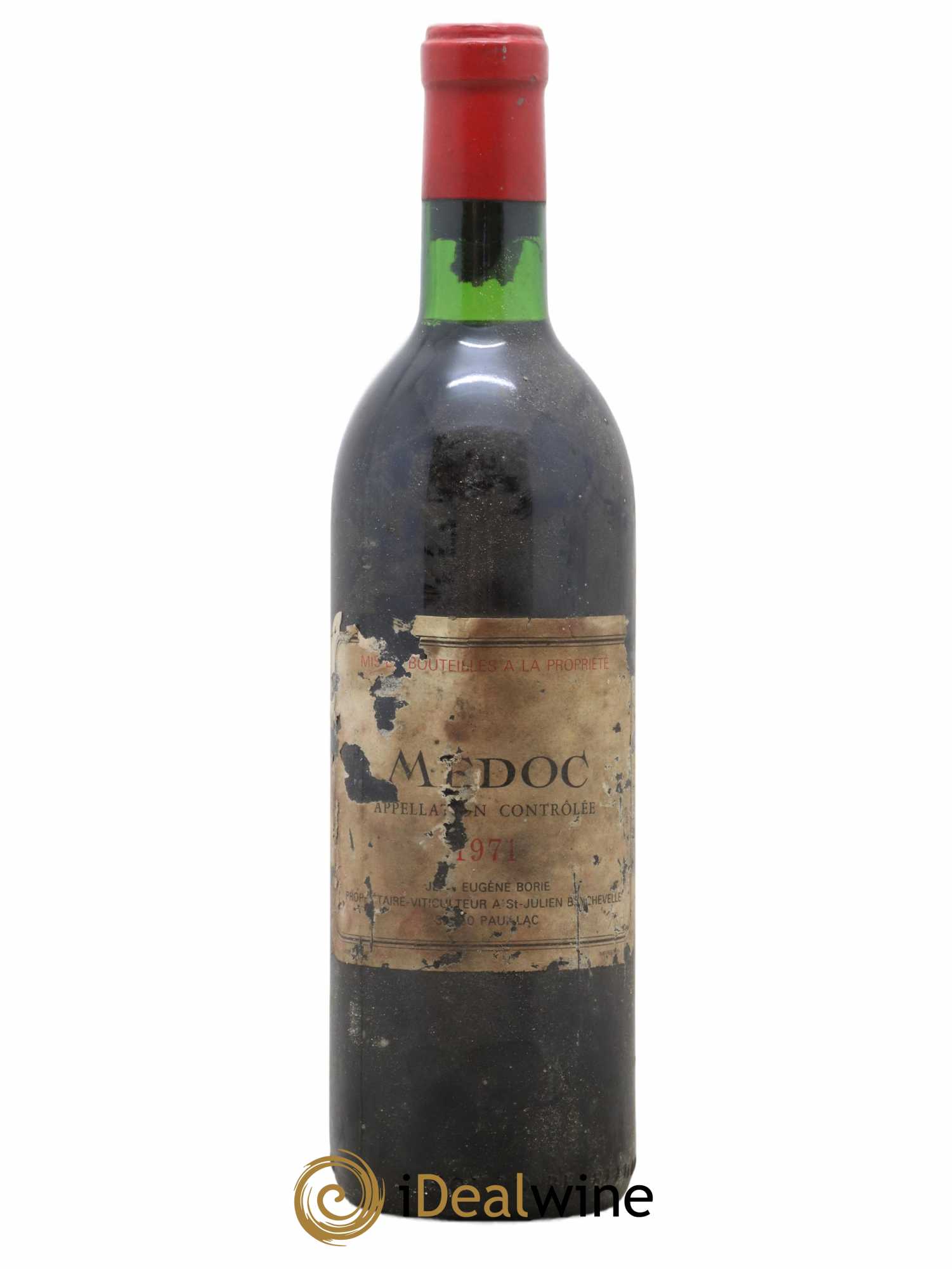 Médoc Eugène Borie 1971 - Lot de 1 bouteille - 0