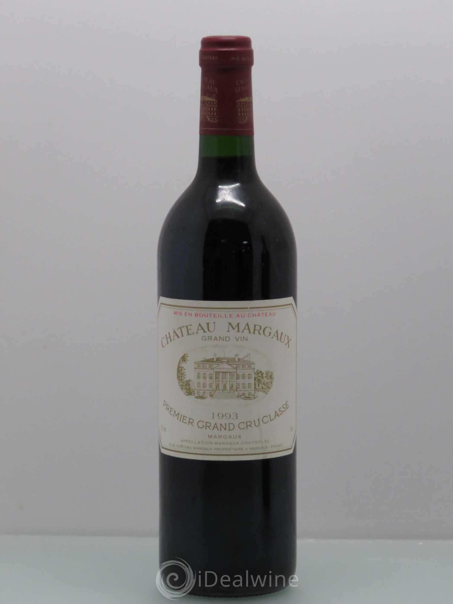 Château Margaux 1er Grand Cru Classé 1993 - Lot de 1 bouteille - 0