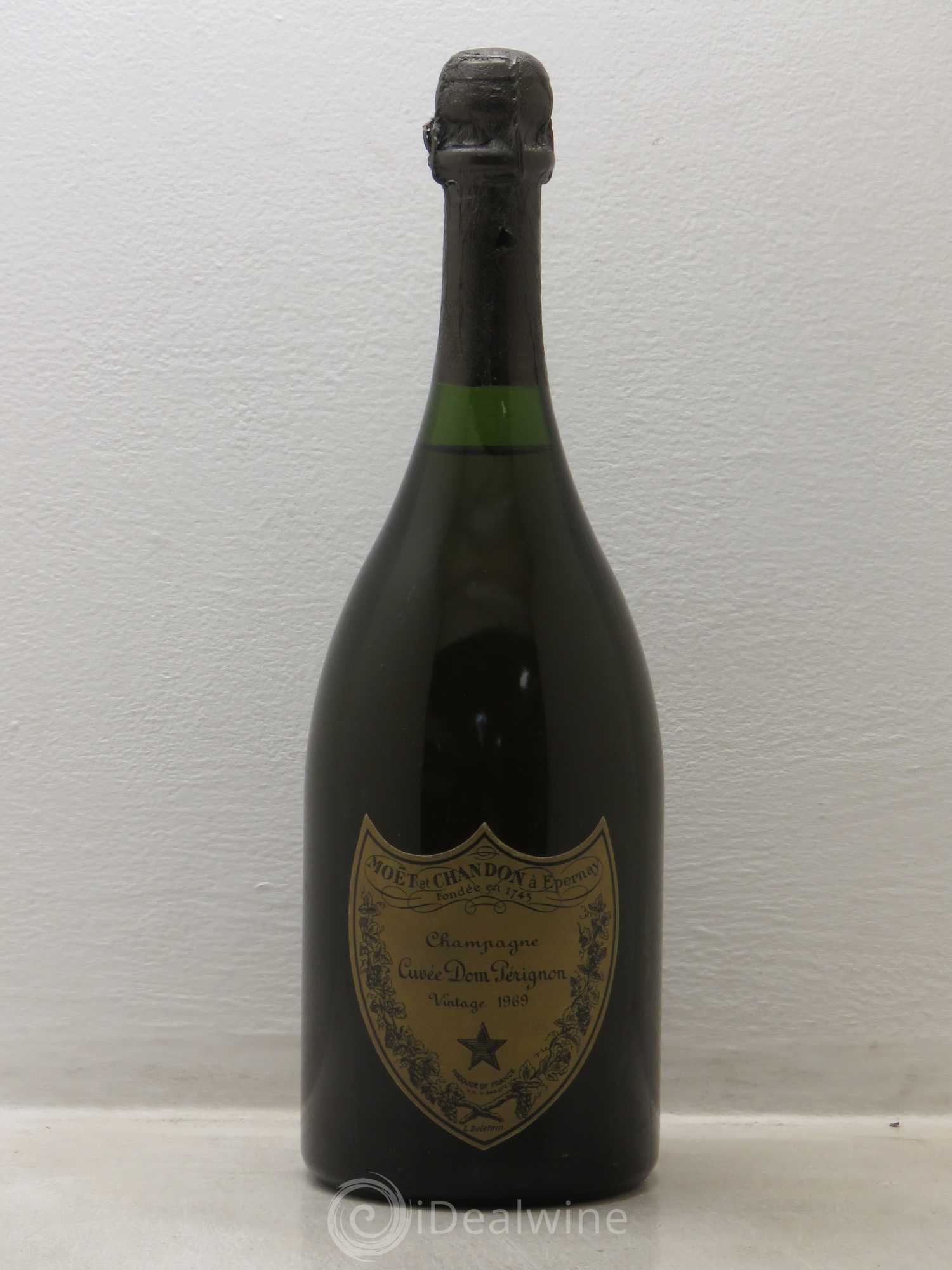 Grand Vintage Moët et Chandon Dom Pérignon 1969 - Lot de 1 bouteille - 0