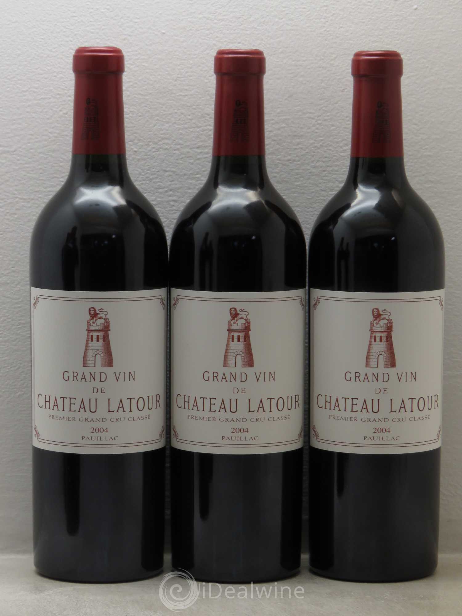 Château Latour 1er Grand Cru Classé 2004 - Lot de 6 bouteilles - 1