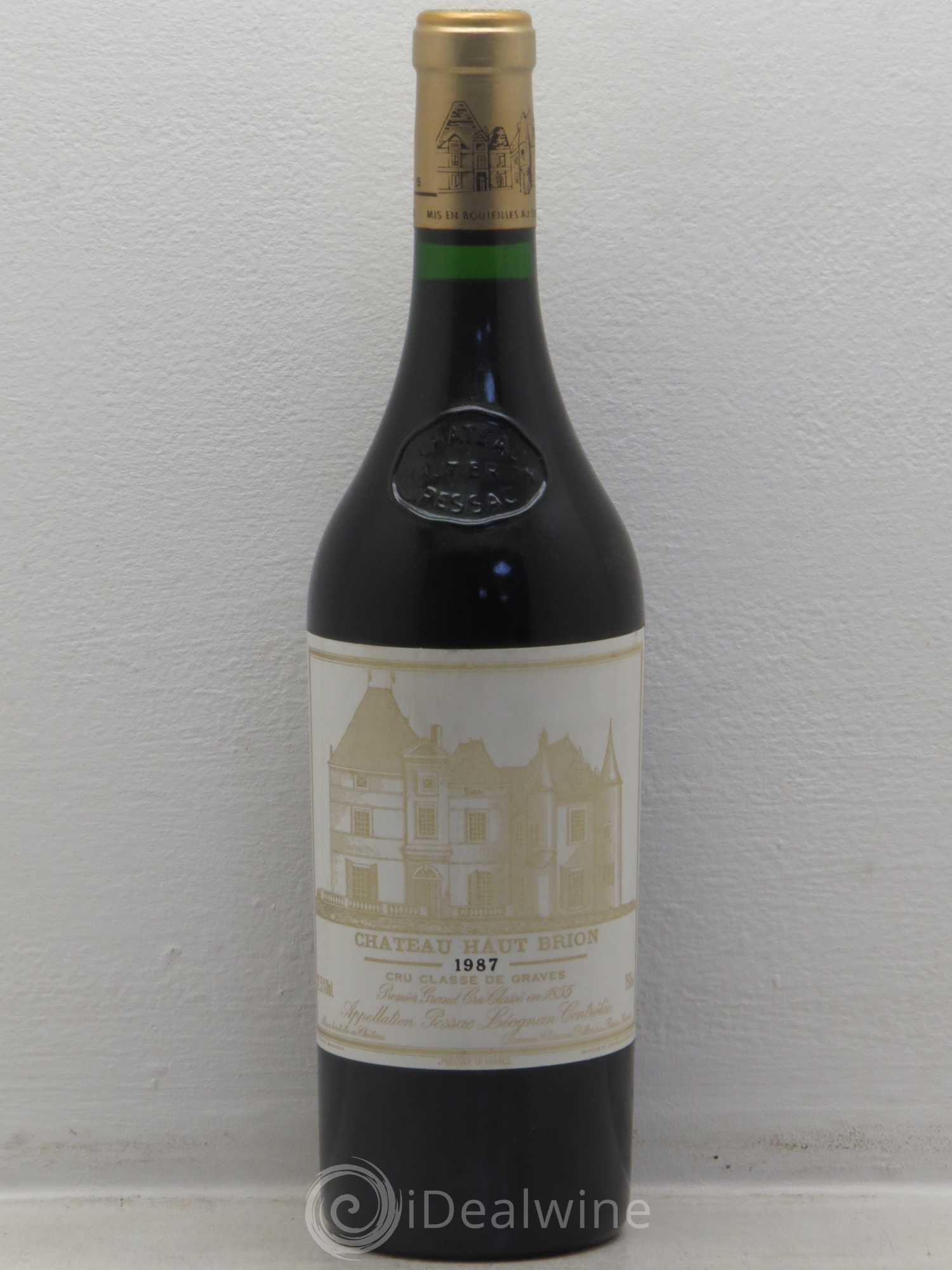 Château Haut Brion 1er Grand Cru Classé 1987 - Lot de 1 bouteille - 0