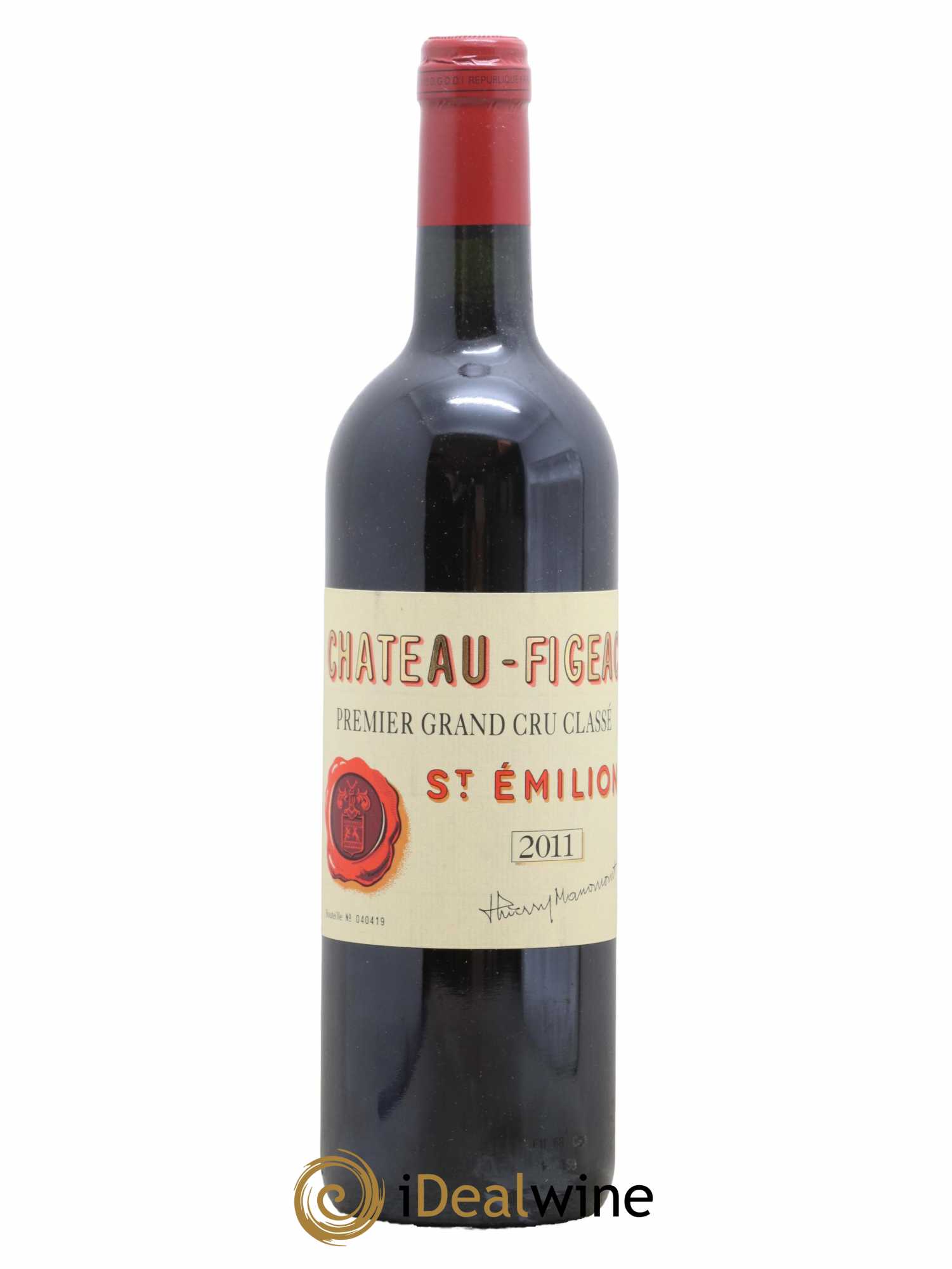 Château Figeac 1er Grand Cru Classé A 2011 - Lot de 1 bouteille - 0
