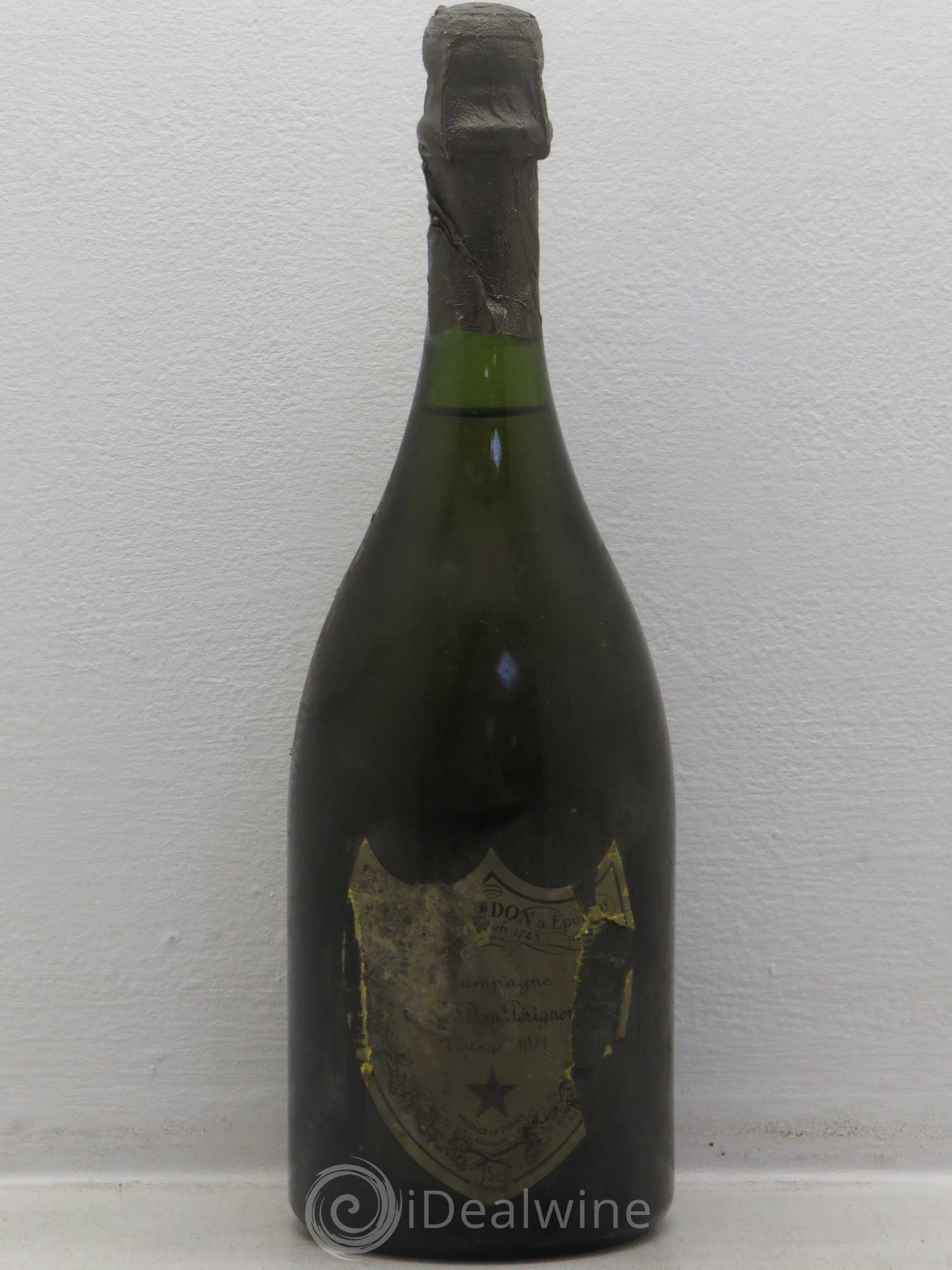 Brut Dom Pérignon 1971 - Lot de 1 bouteille - 0