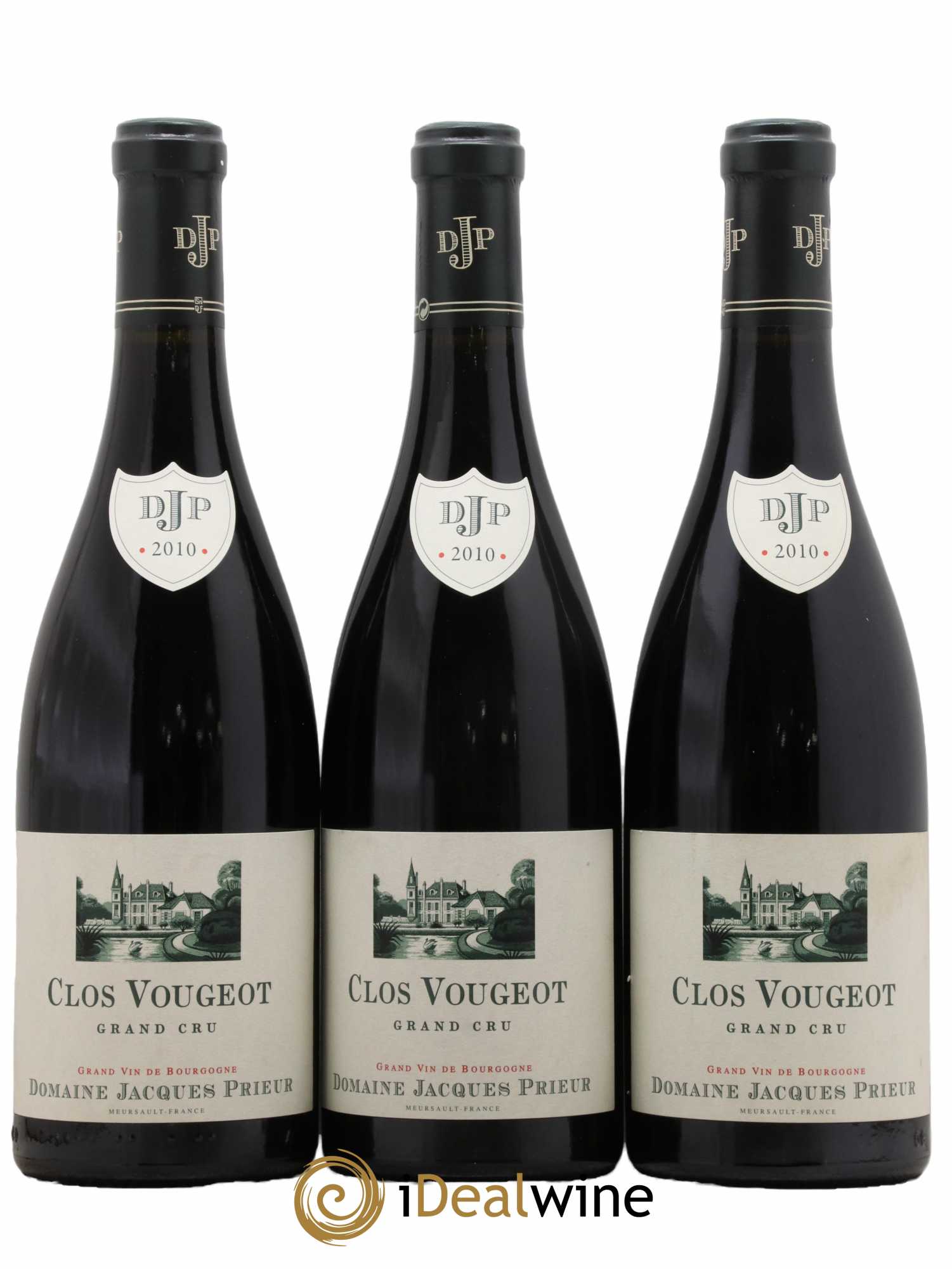 Clos de Vougeot Grand Cru Jacques Prieur (Domaine) 2010 - Lot de 3 bouteilles - 0