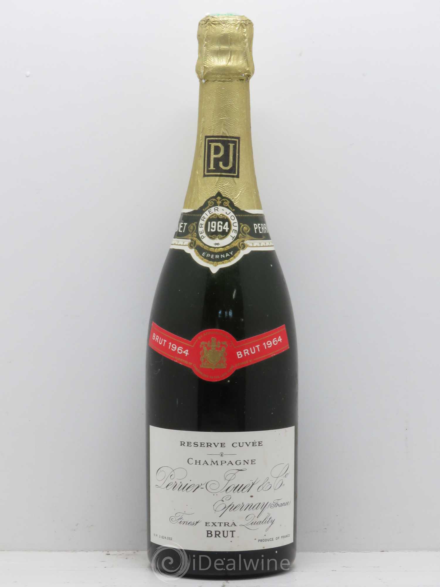Champagne Perrier Jouet Extra Brut 1964 - Posten von 1 Flasche - 0