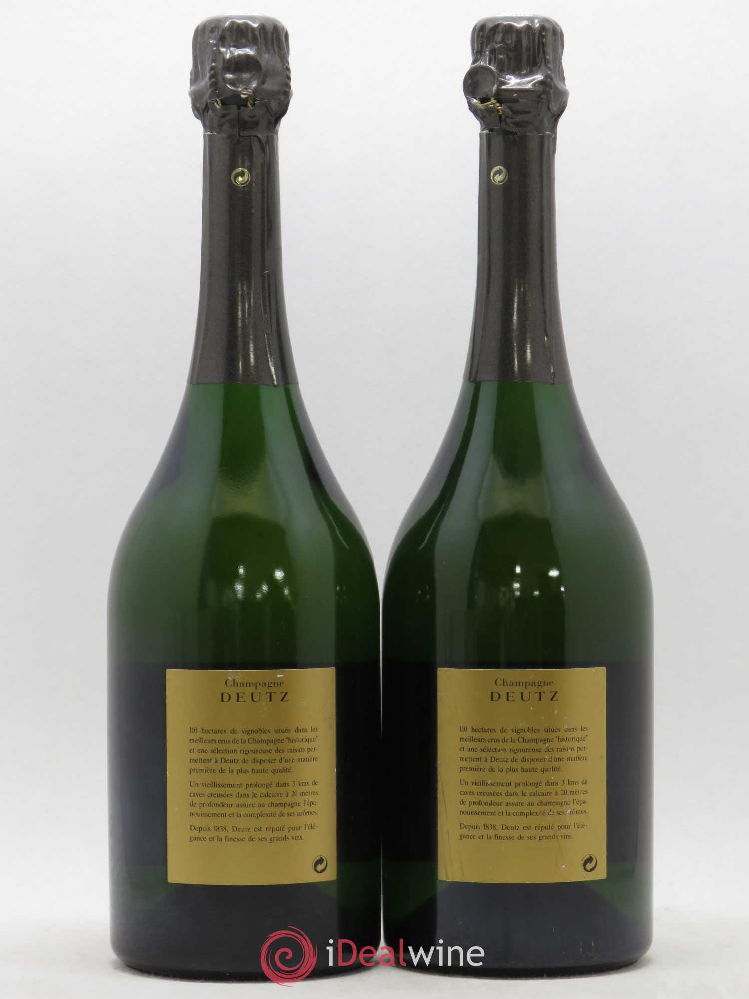 Cuvée William Deutz Deutz Brut 1995 - Lot de 2 bouteilles - 1