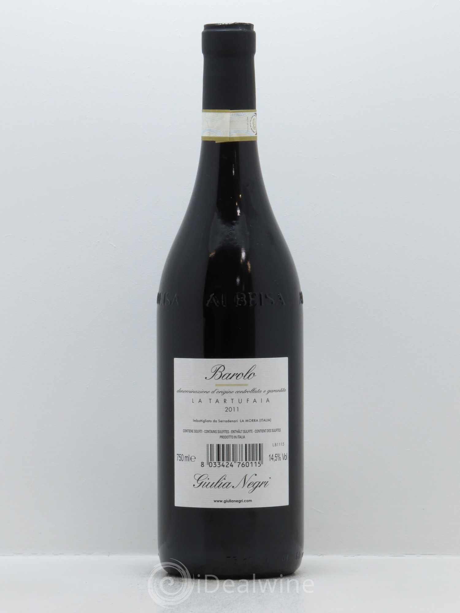 Barolo DOCG Giulia Negri La Tartufaia 2011 - Lot de 1 bouteille - 1
