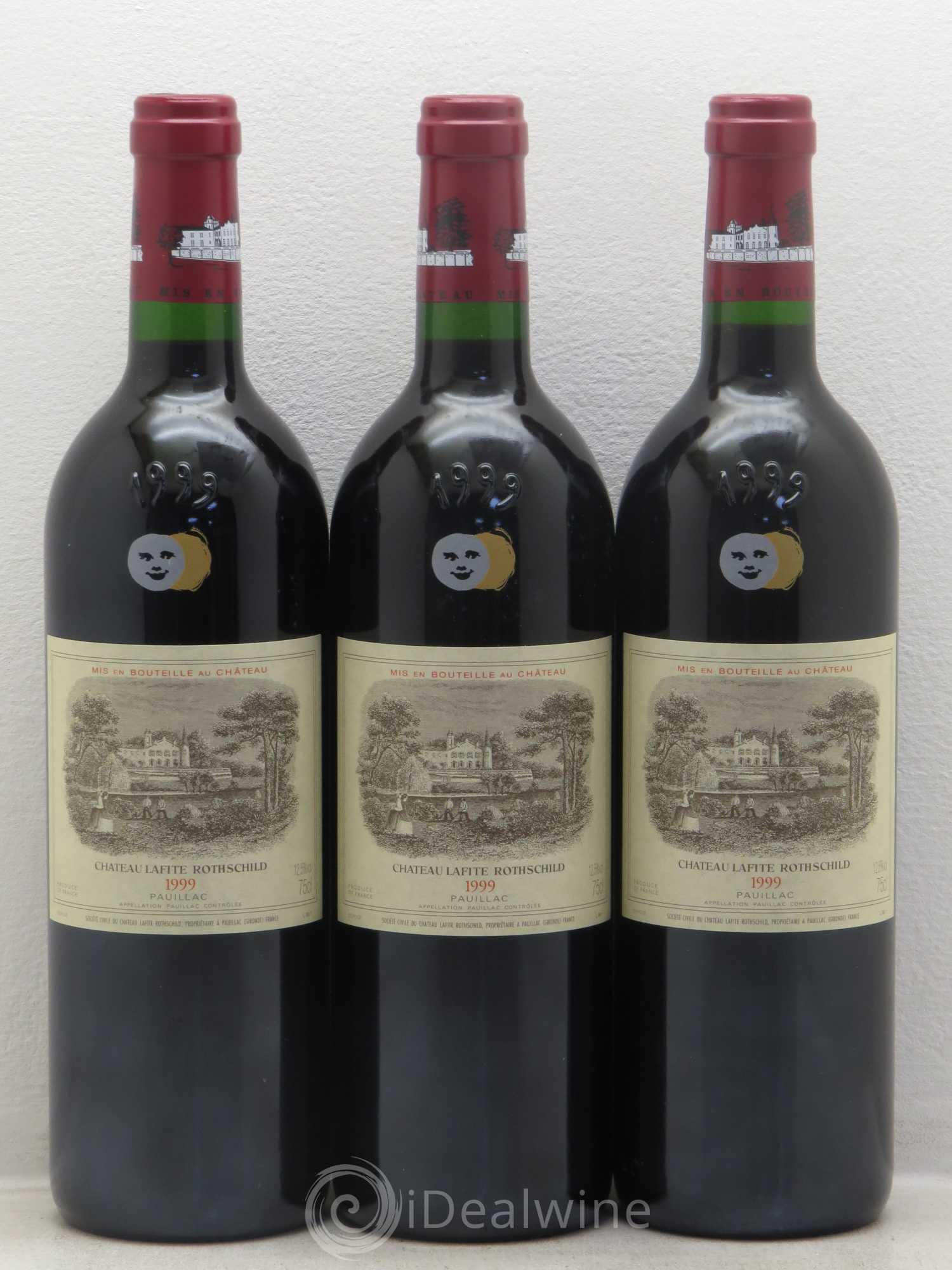 Château Lafite Rothschild 1er Grand Cru Classé 1999 - Lot de 12 bouteilles - 3