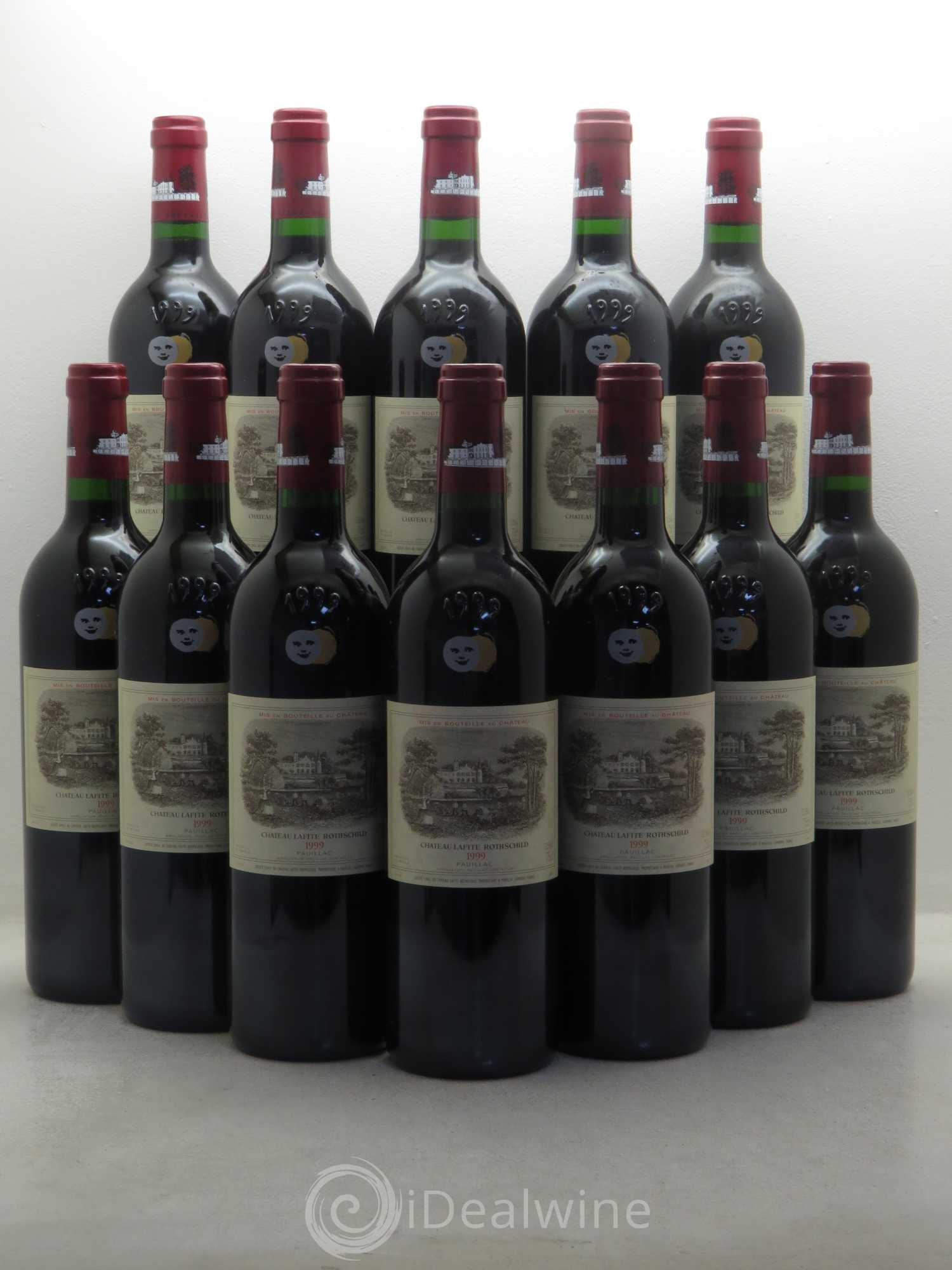 Château Lafite Rothschild 1er Grand Cru Classé 1999 - Lot de 12 bouteilles - 0