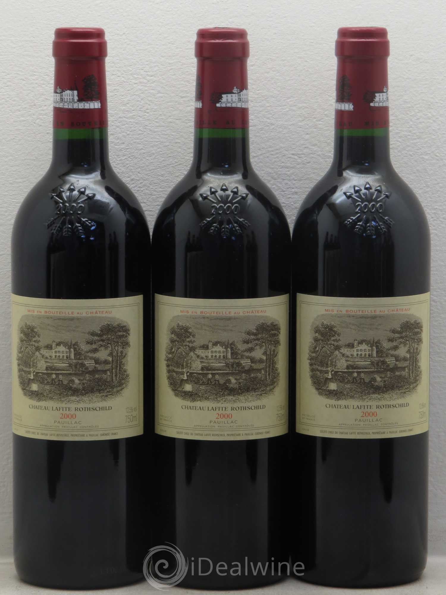 Château Lafite Rothschild 1er Grand Cru Classé 2000 - Lot de 12 bouteilles - 2