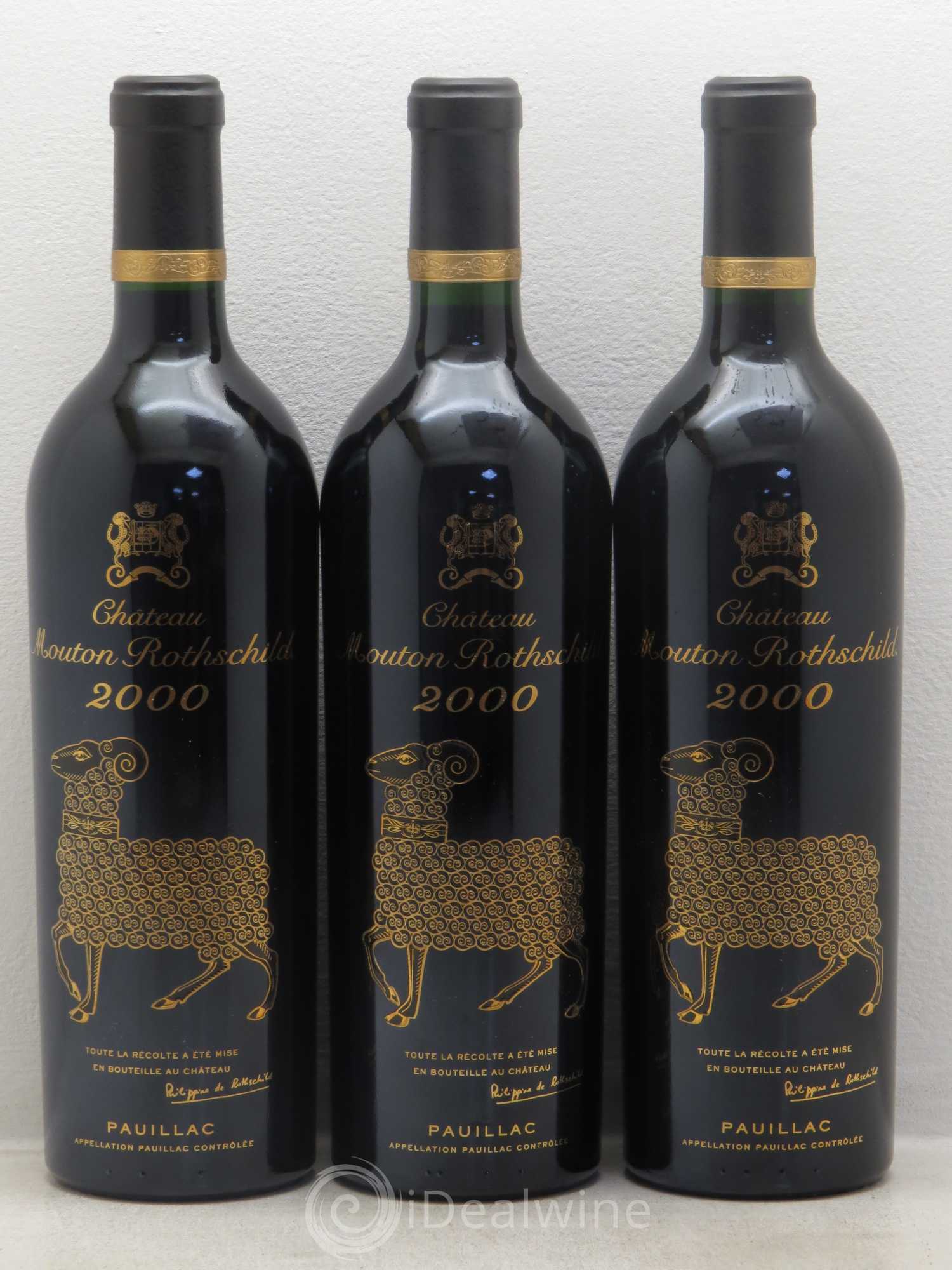 Château Mouton Rothschild 1er Grand Cru Classé 2000 - Lot de 12 bouteilles - 4