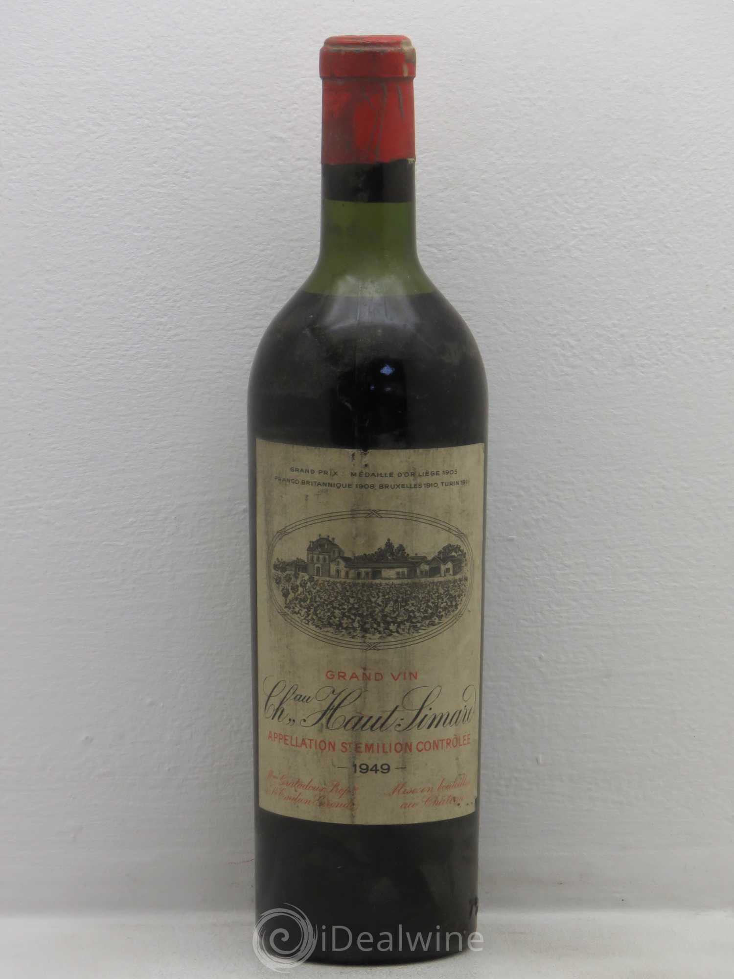 Château Haut-Simard 1949 - Lot de 1 bouteille - 0