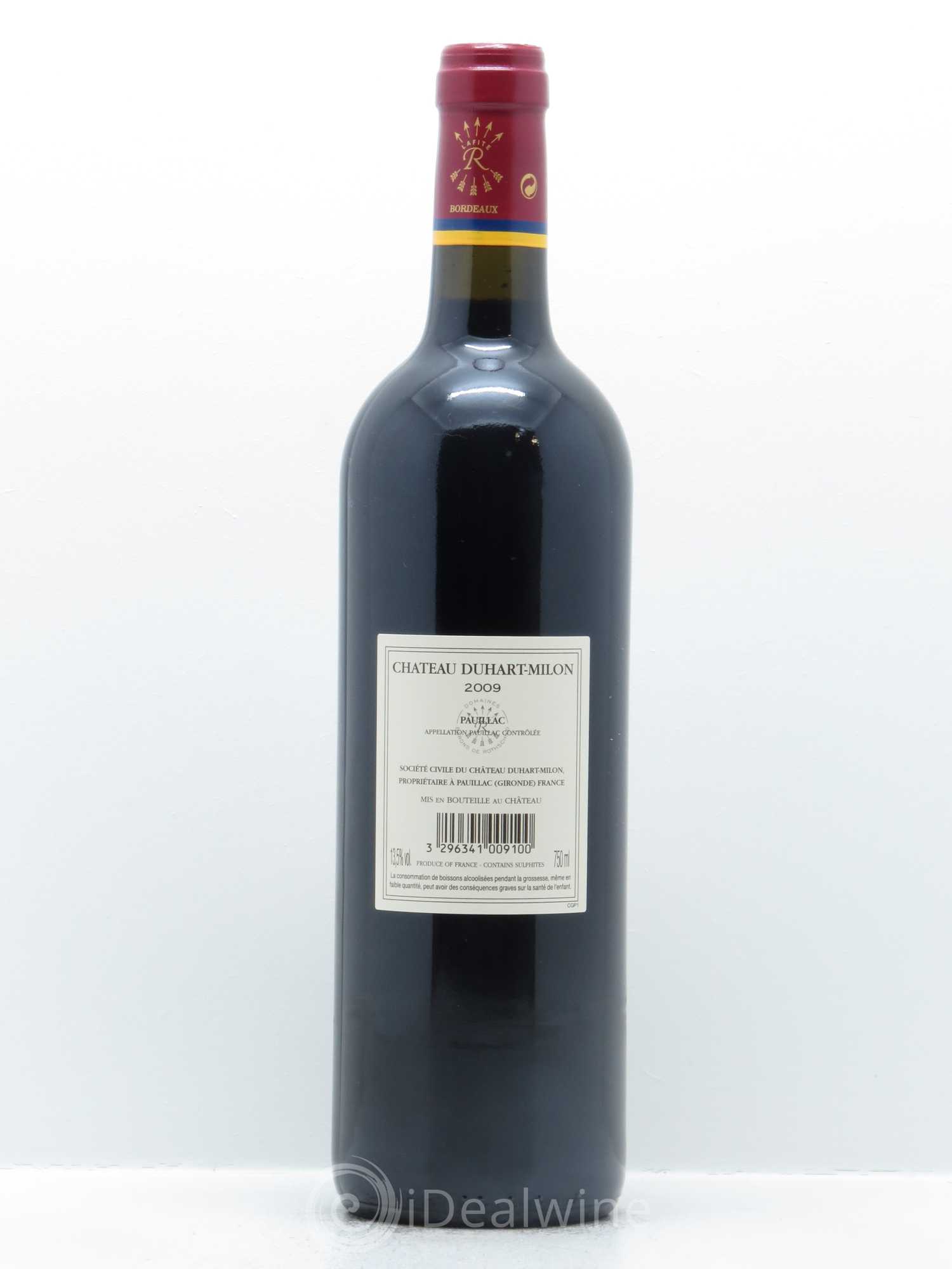 Château Duhart-Milon 4ème Grand Cru Classé 2009 - Lot de 1 bouteille - 1