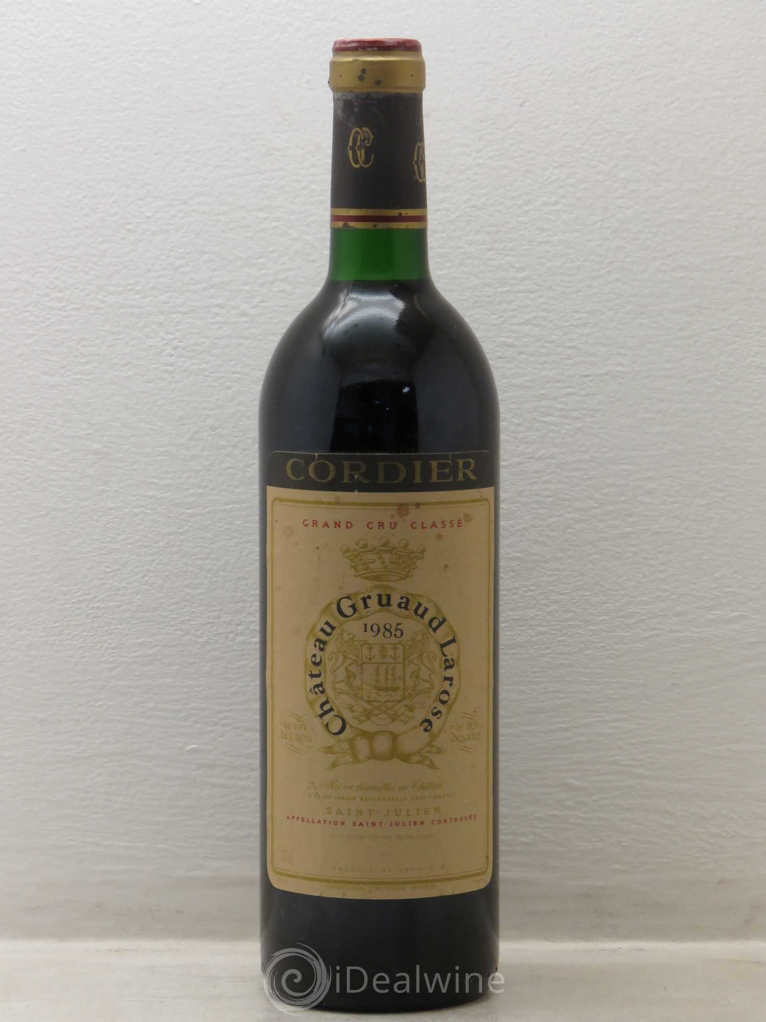 Château Gruaud Larose 2ème Grand Cru Classé 1985 - Lot de 1 bouteille - 0