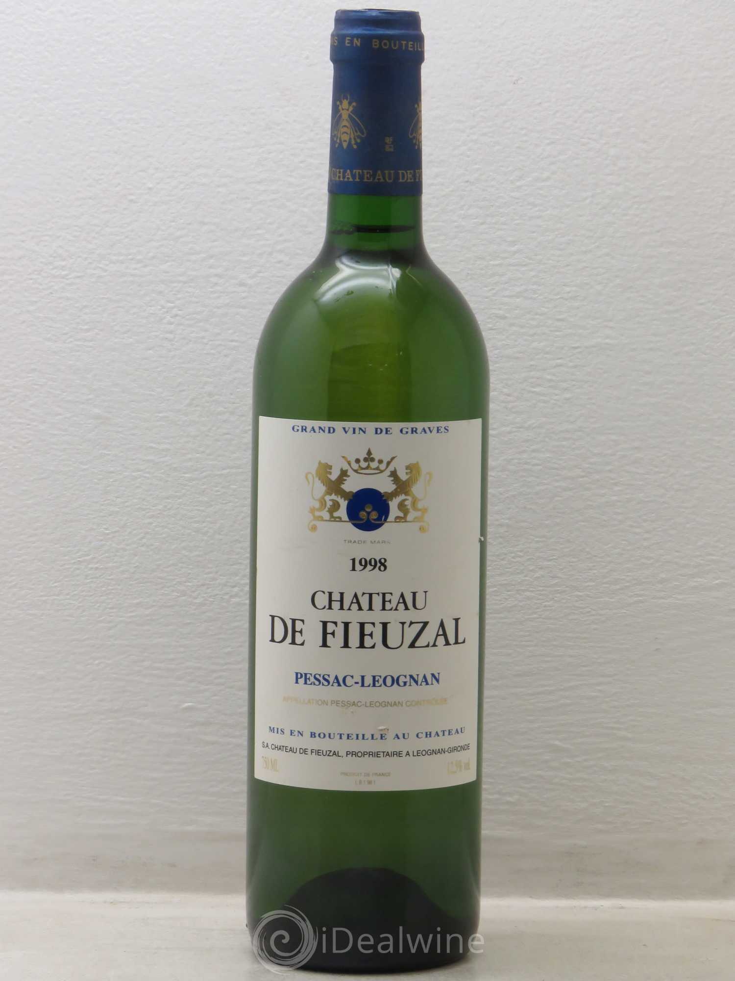 Château de Fieuzal 1998 - Lot de 1 bouteille - 0