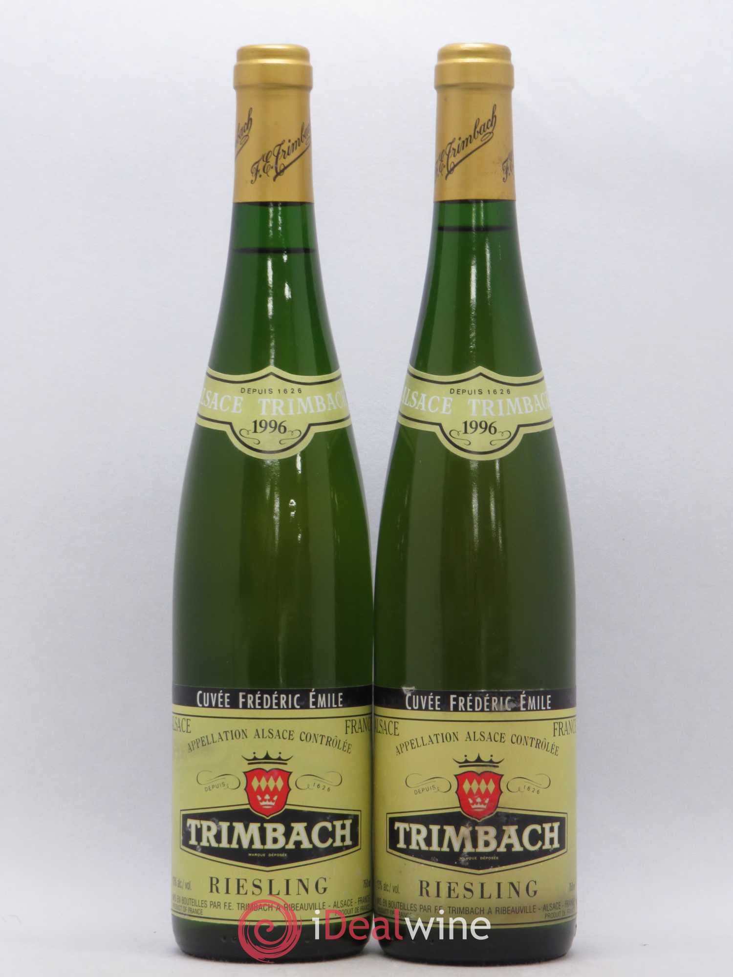 Alsace Riesling Cuvée Frédéric Emile Trimbach (Domaine) 1996 - Lot de 2 bouteilles - 0