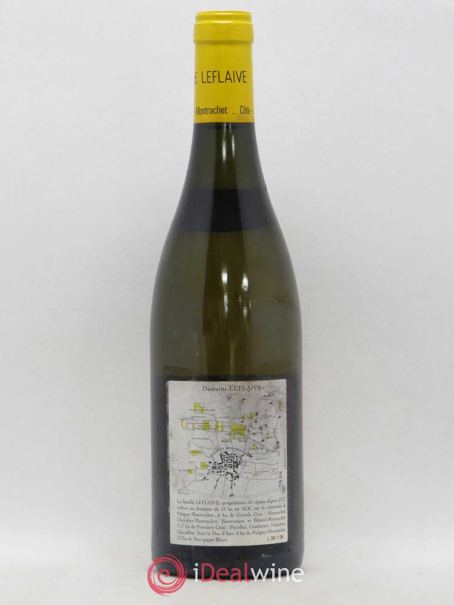 Puligny-Montrachet 1er Cru Les Pucelles Leflaive (Domaine) 2006 - Lot de 1 bouteille - 1