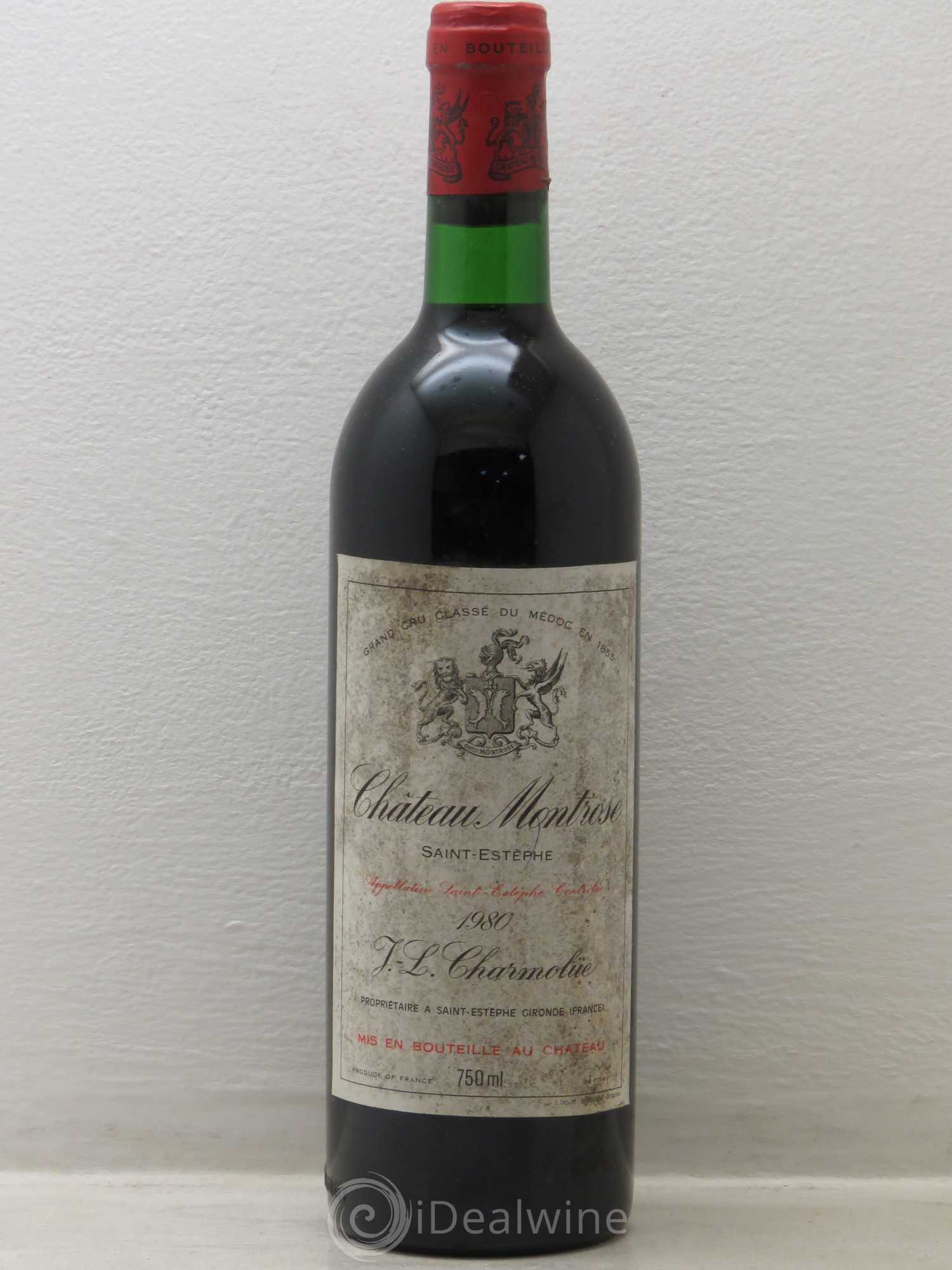 Château Montrose 2ème Grand Cru Classé 1980 - Lot de 1 bouteille - 0