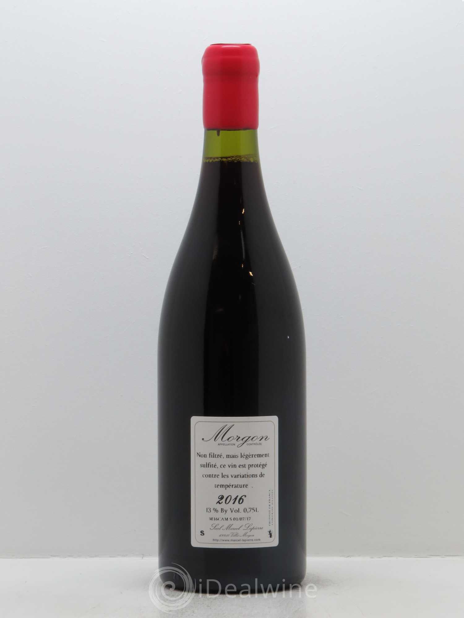 Morgon Roche du Py Camille Marcel Lapierre (Domaine) 2016 - Lot de 1 bouteille - 1