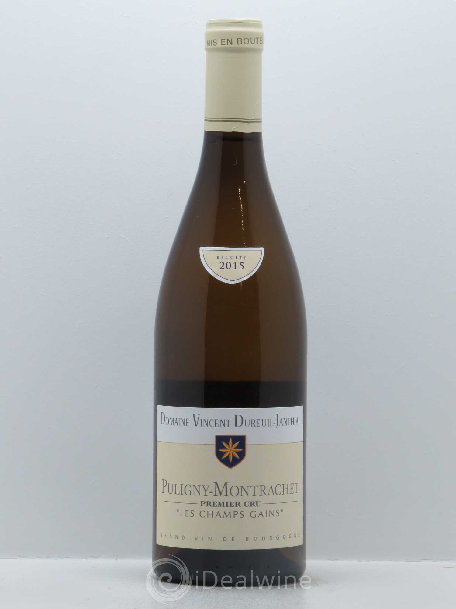 Puligny-Montrachet 1er Cru Les Champs Gains Vincent Dureuil-Janthial 2015 - Lot de 1 bouteille - 0