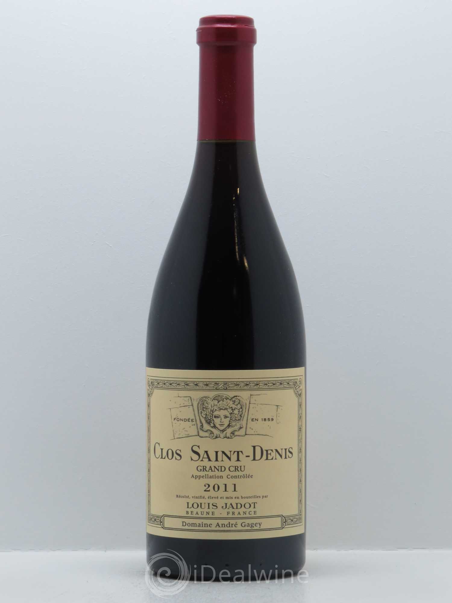 Clos Saint-Denis Grand Cru Domaine Gagey - Louis Jadot 2011 - Lot de 1 bouteille - 0