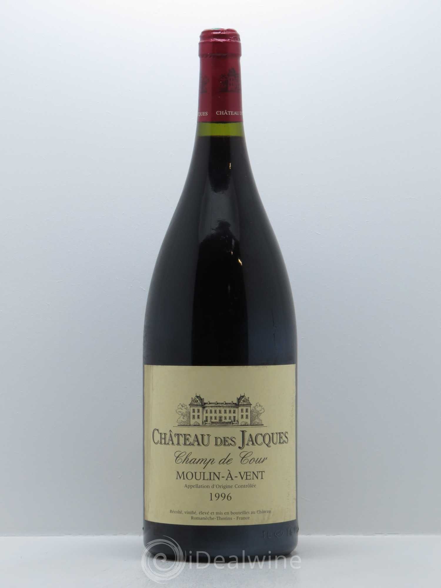 Moulin-à-Vent Champ de Cour Château des Jacques 1996 - Lot de 1 magnum - 0