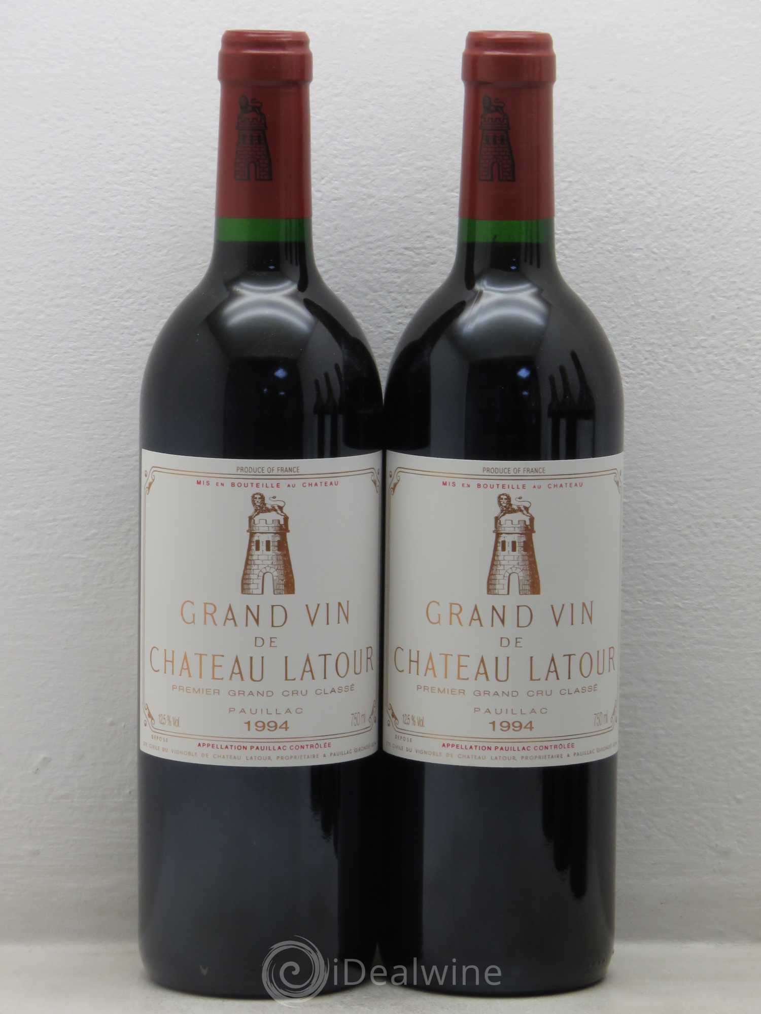 Château Latour 1er Grand Cru Classé 1994 - Lot de 5 bouteilles - 2