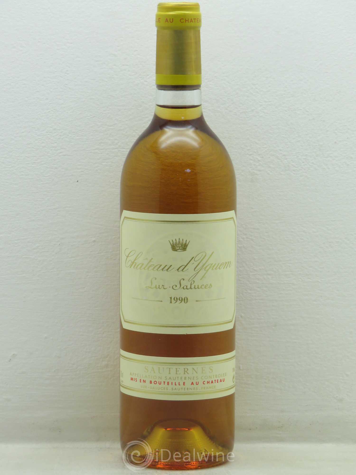 Château d' Yquem 1er Cru Classé Supérieur 1990 - Lotto di 1 bottiglia - 0