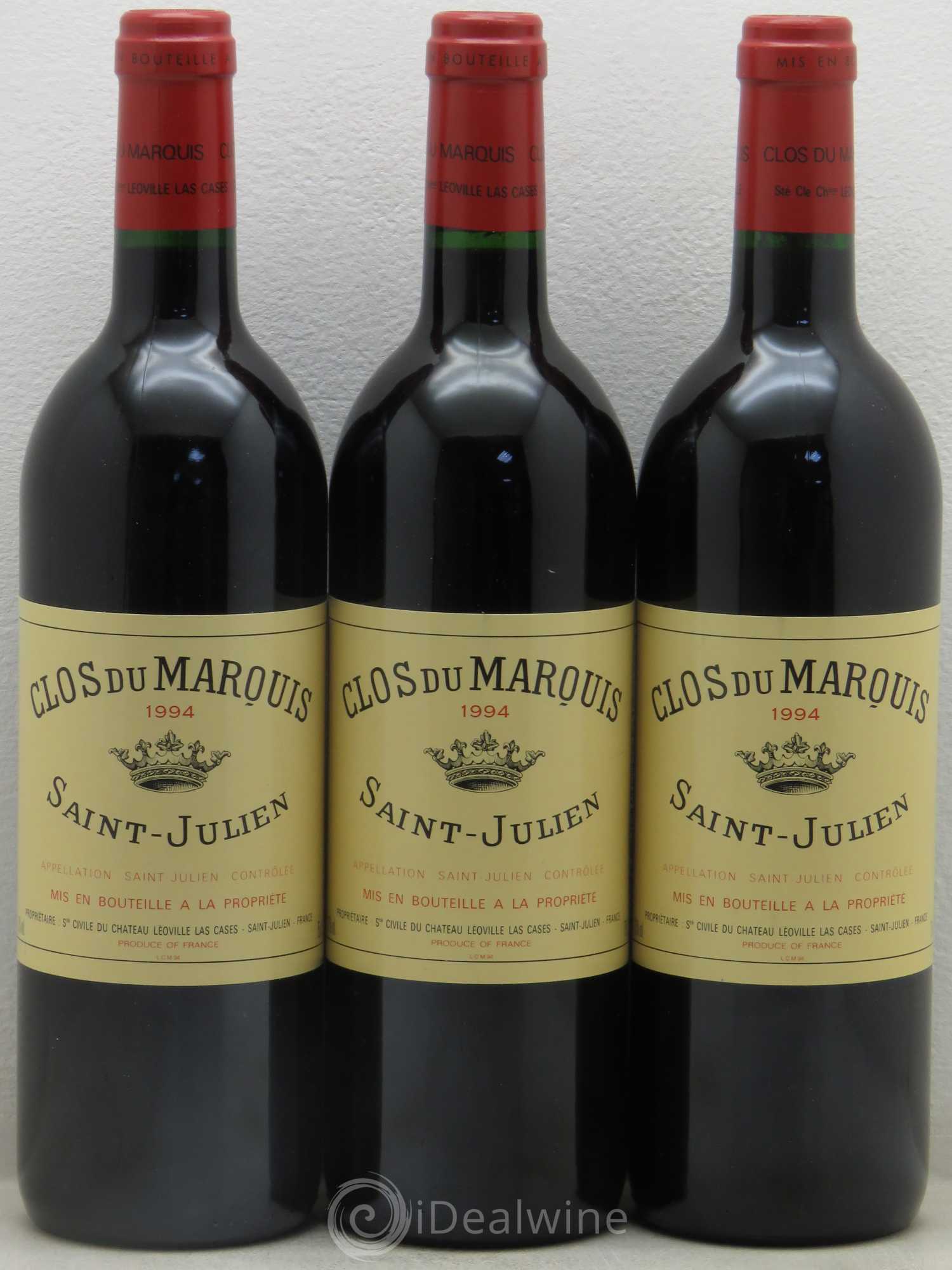 Clos du Marquis 1994 - Lot de 6 bouteilles - 2