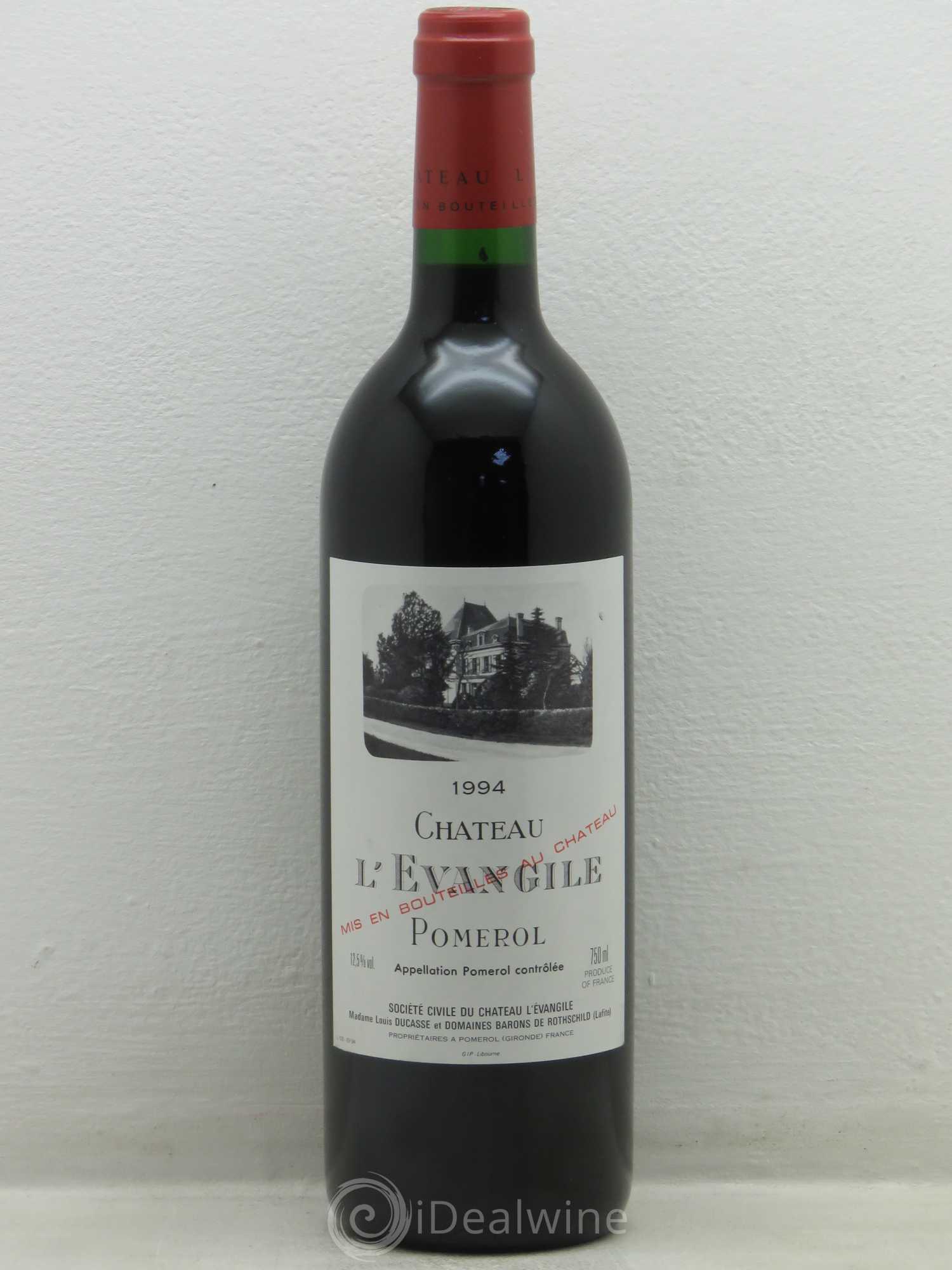 Château l' Évangile 1994 - Lot de 1 bouteille - 0