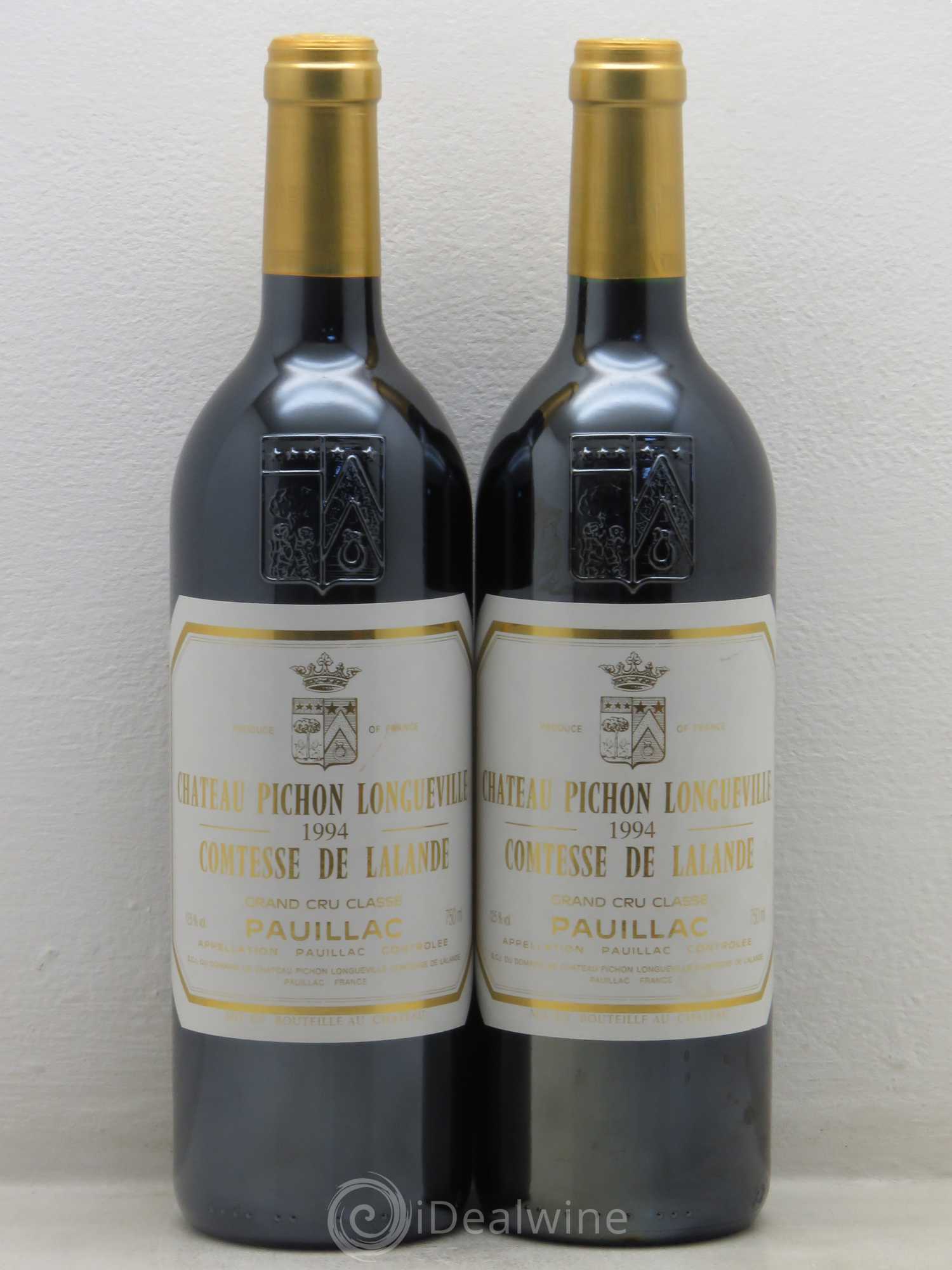 Château Pichon Longueville Comtesse de Lalande 2ème Grand Cru Classé 1994 - Lot de 5 bouteilles - 2