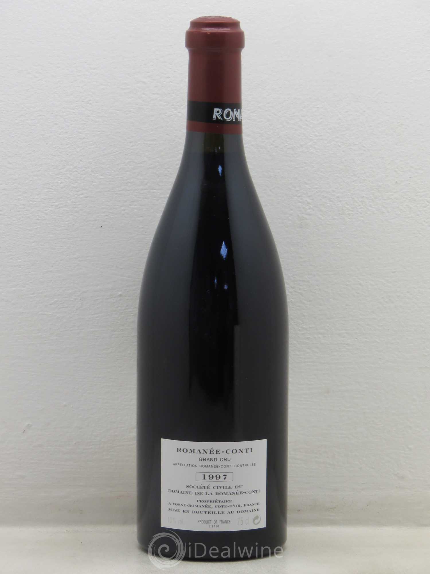 Romanée-Conti Grand Cru Domaine de la Romanée-Conti 1997 - Lot of 1 bottle - 1